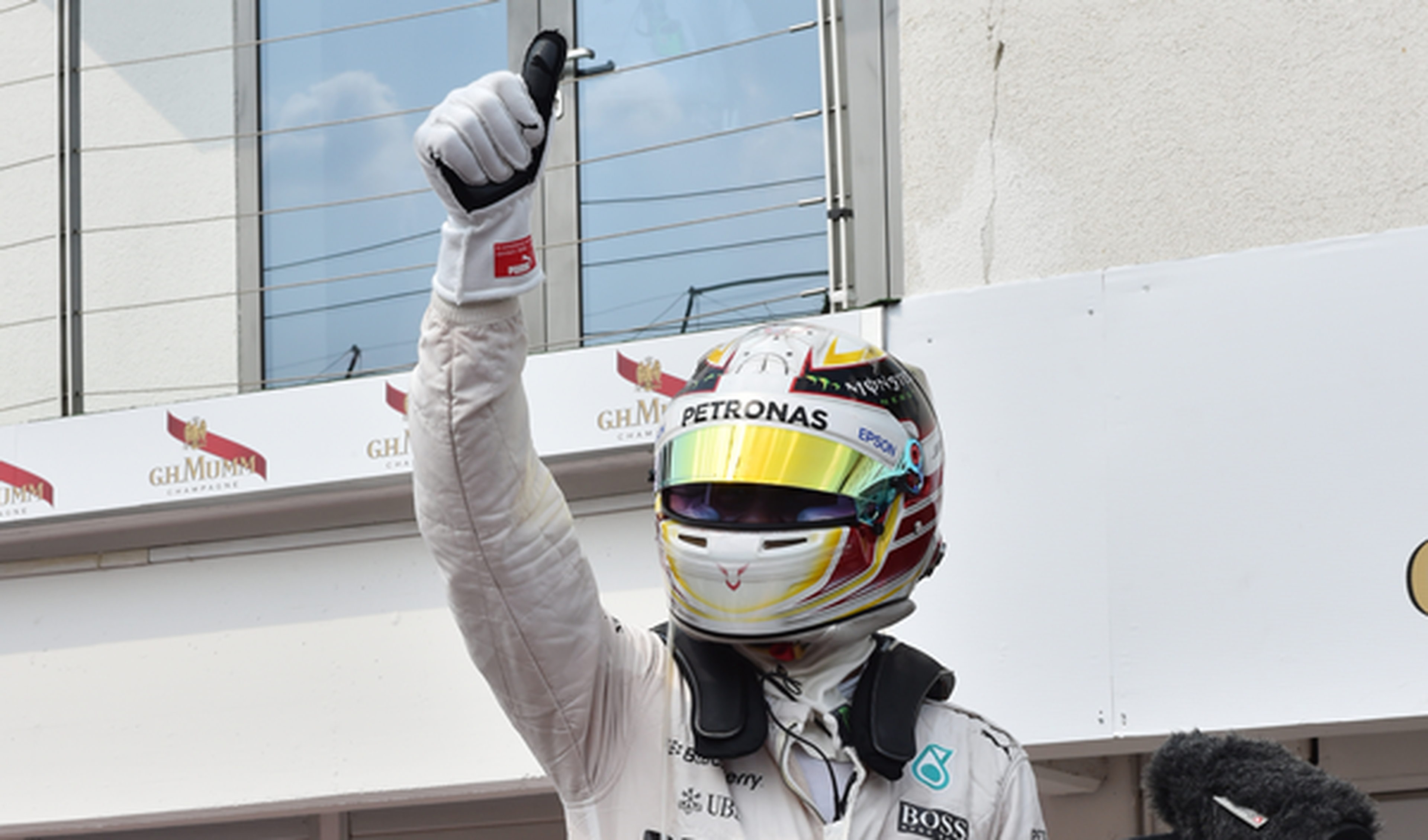 Lewis Hamilton, el Mercedes imparable en clasificación
