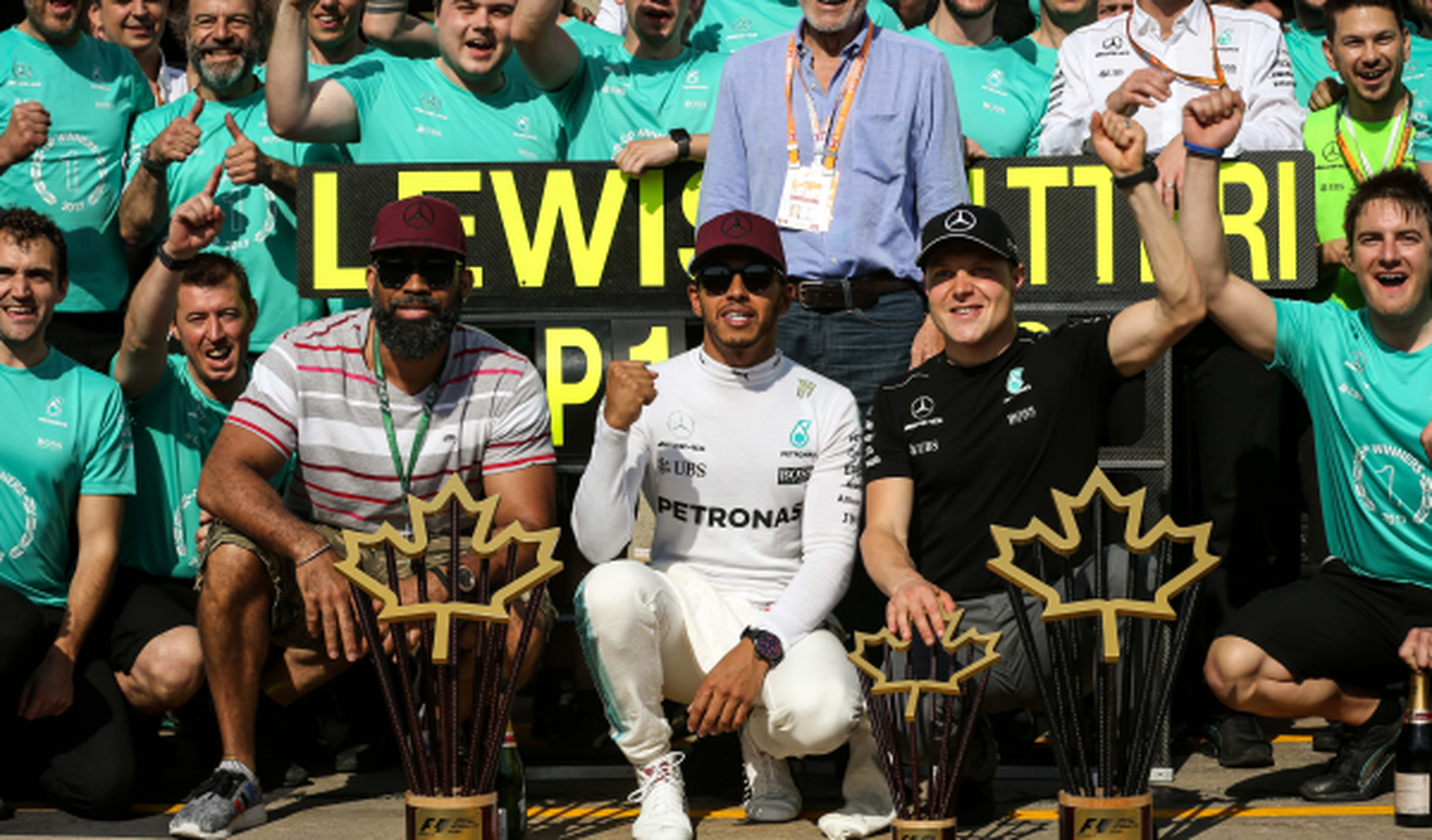 Lewis Hamilton, sexta victoria en su circuito más especial