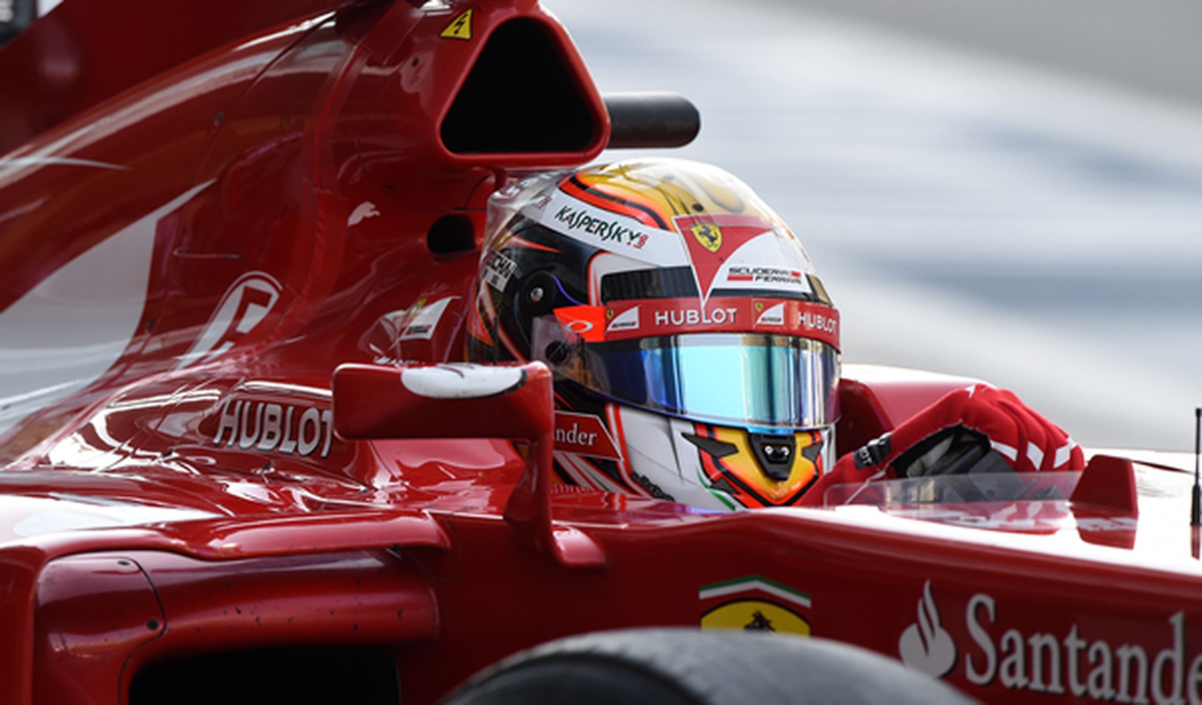 Marciello, en su test con Ferrari en Abu Dhabi
