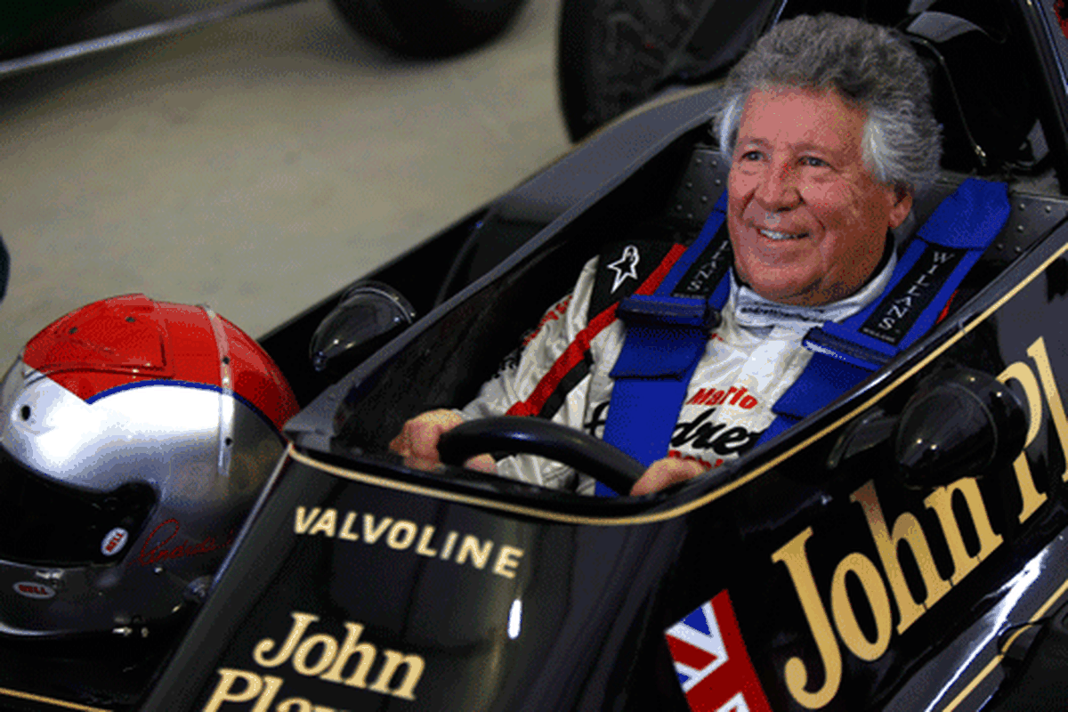 Mario Andretti estrenará el circuito de Texas con un Lotus