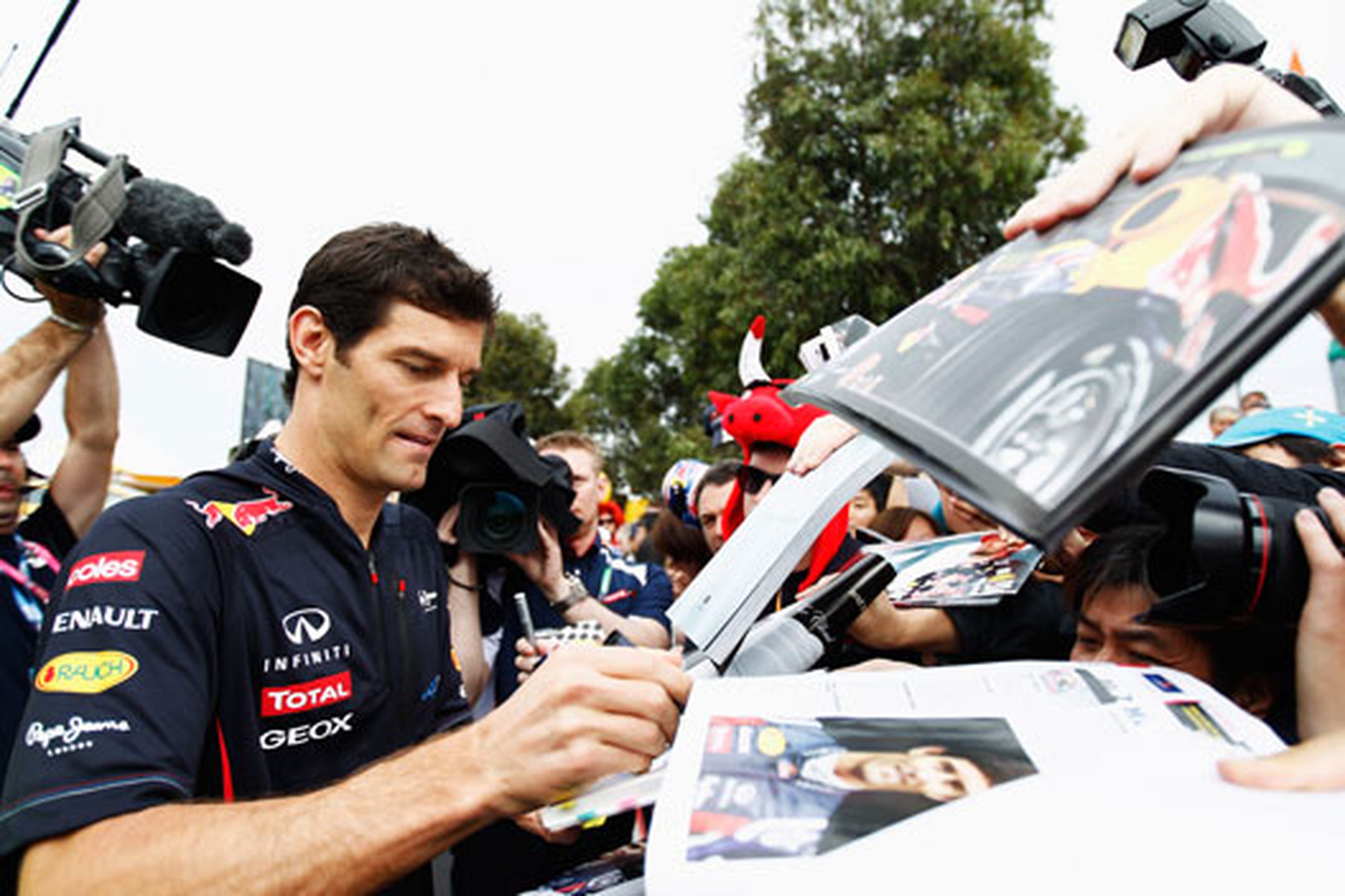 Mark Webber Red Bull Australia
