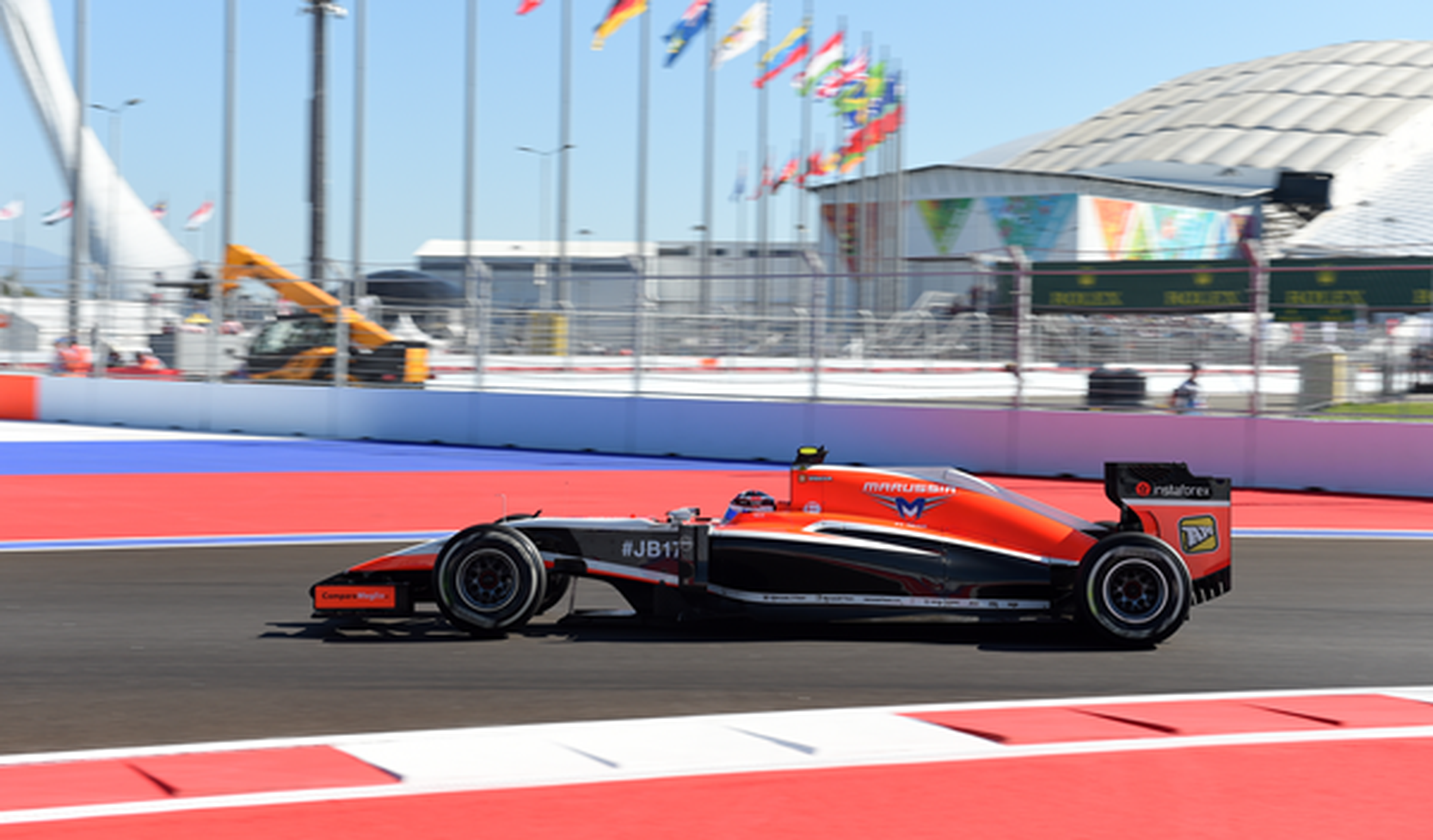 Marussia, en el GP de Sochi de 2014