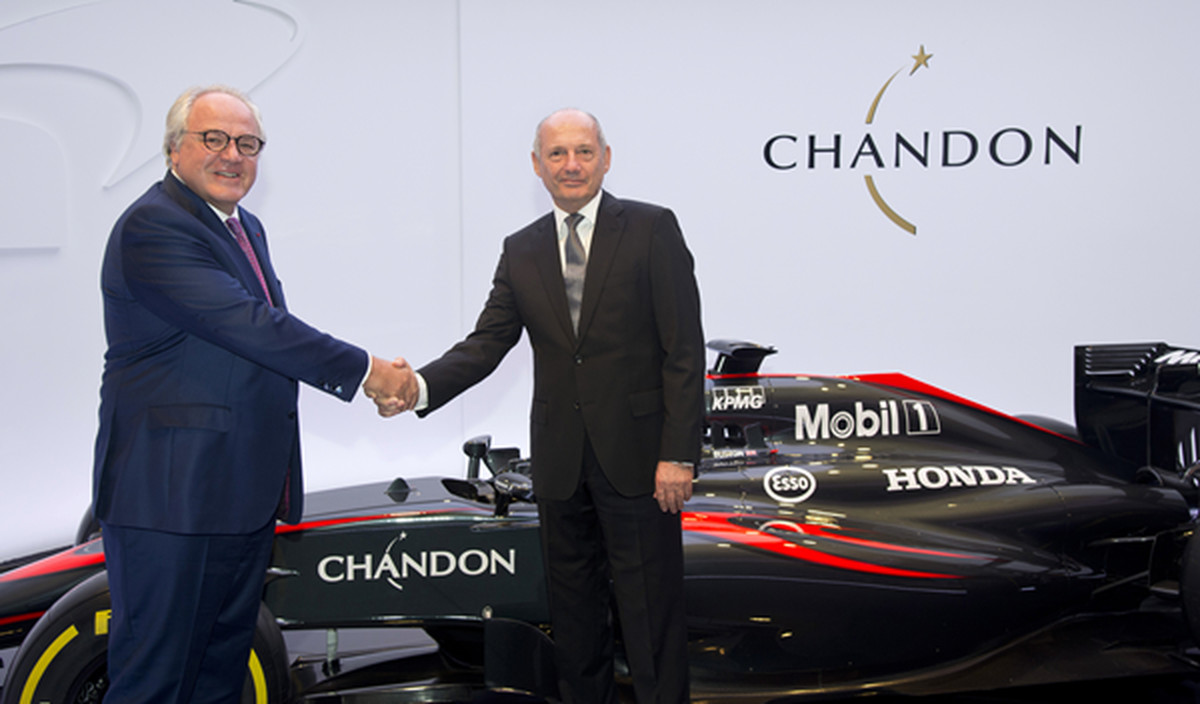 McLaren anuncia a Chandon como nuevo patrocinador