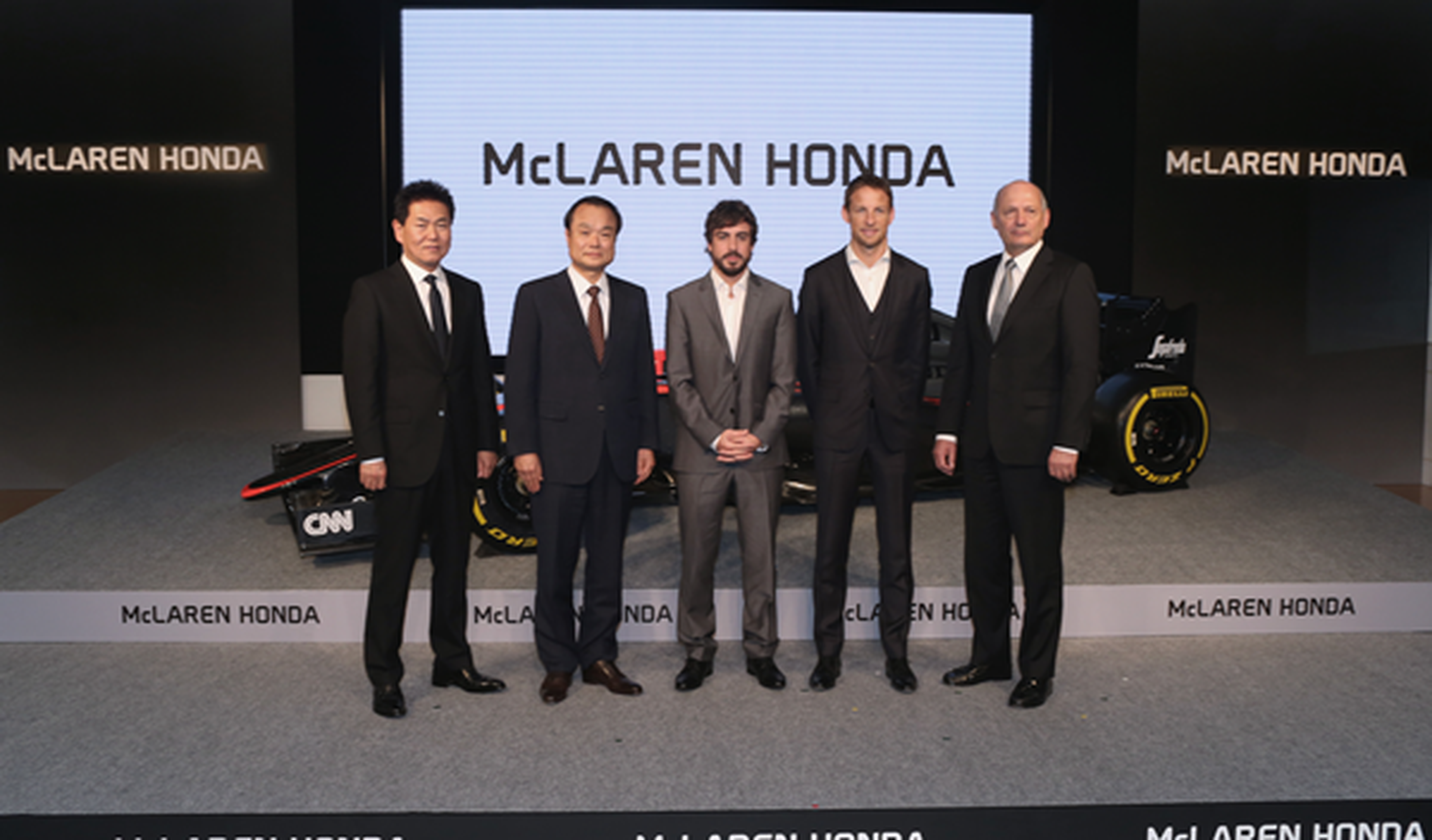McLaren-Honda y Alonso presentan su temporada en Japón