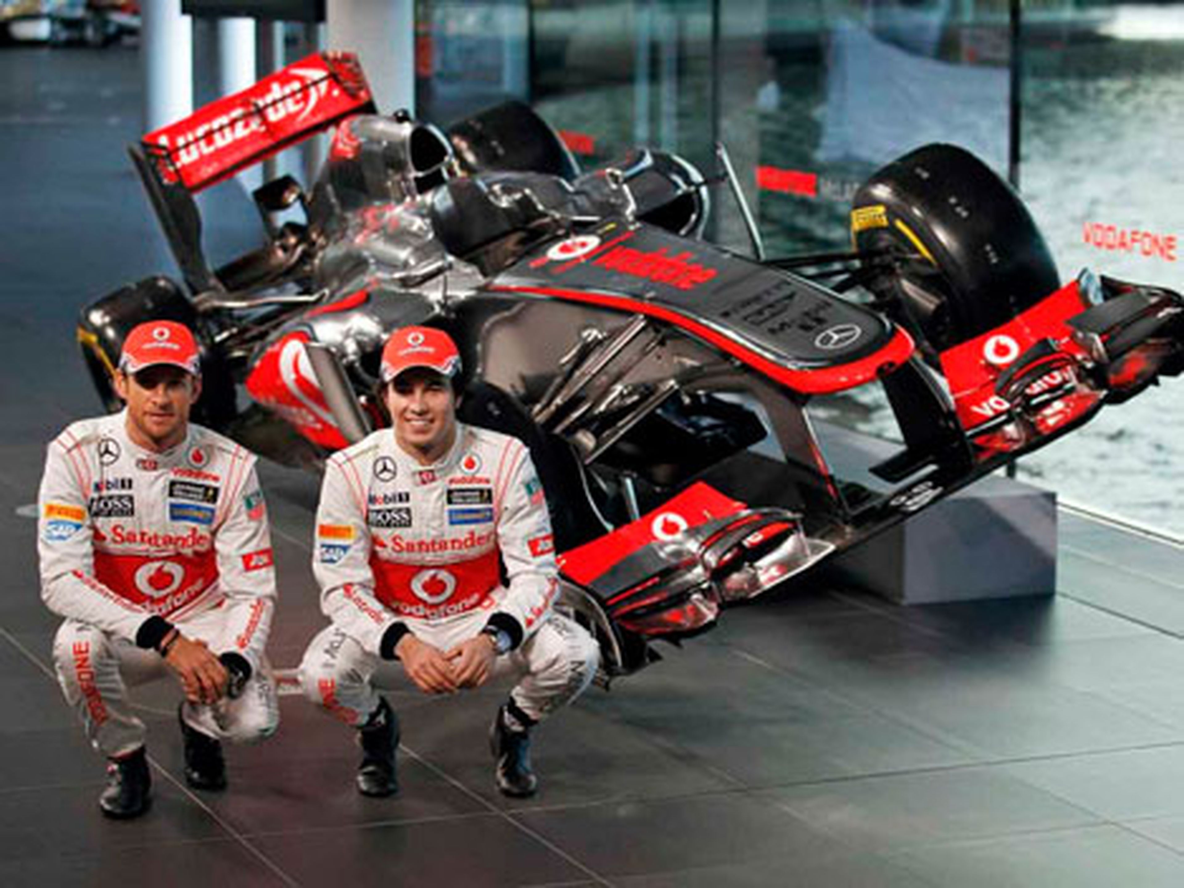 McLaren MP4-28 Jenson Button Sergio Perez