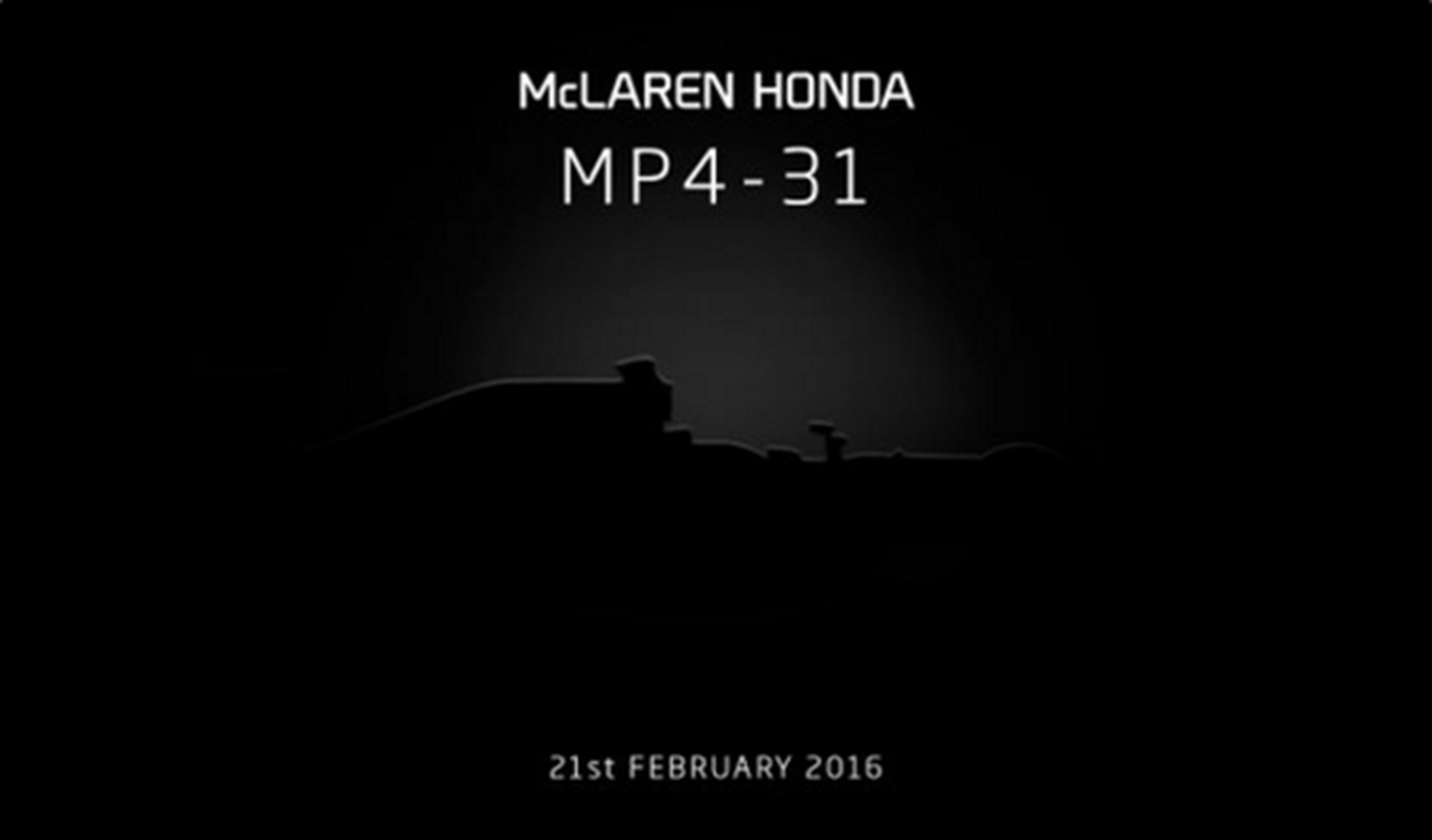 El McLaren MP4-31 se presenta mañana y lo estrenará Button