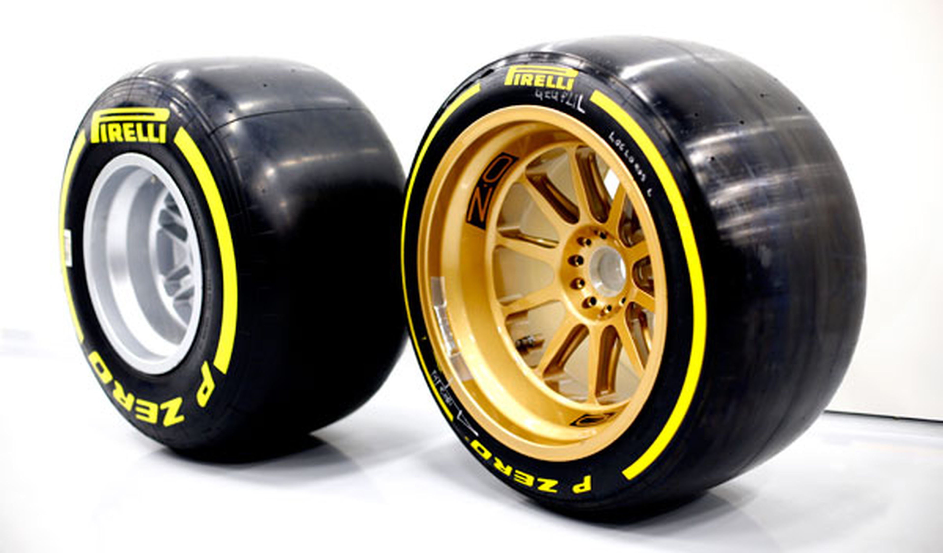 Neumáticos Pirelli de 18 pulgadas para Fórmula 1