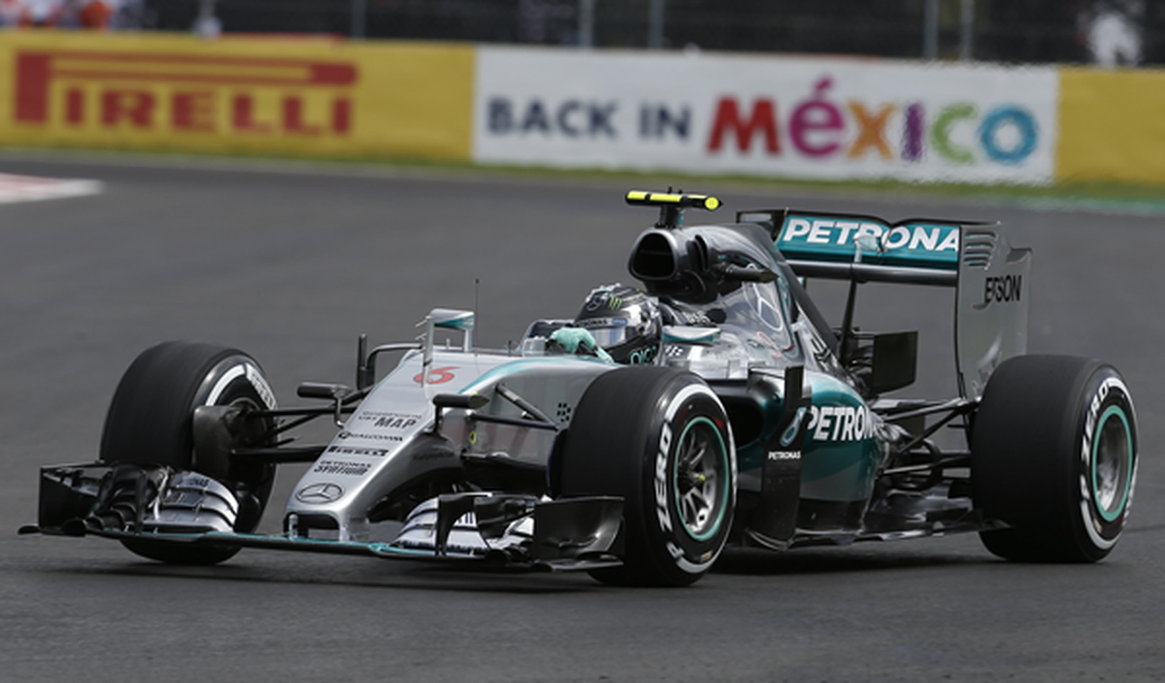 Nico Rosberg lidera los entrenamientos en México