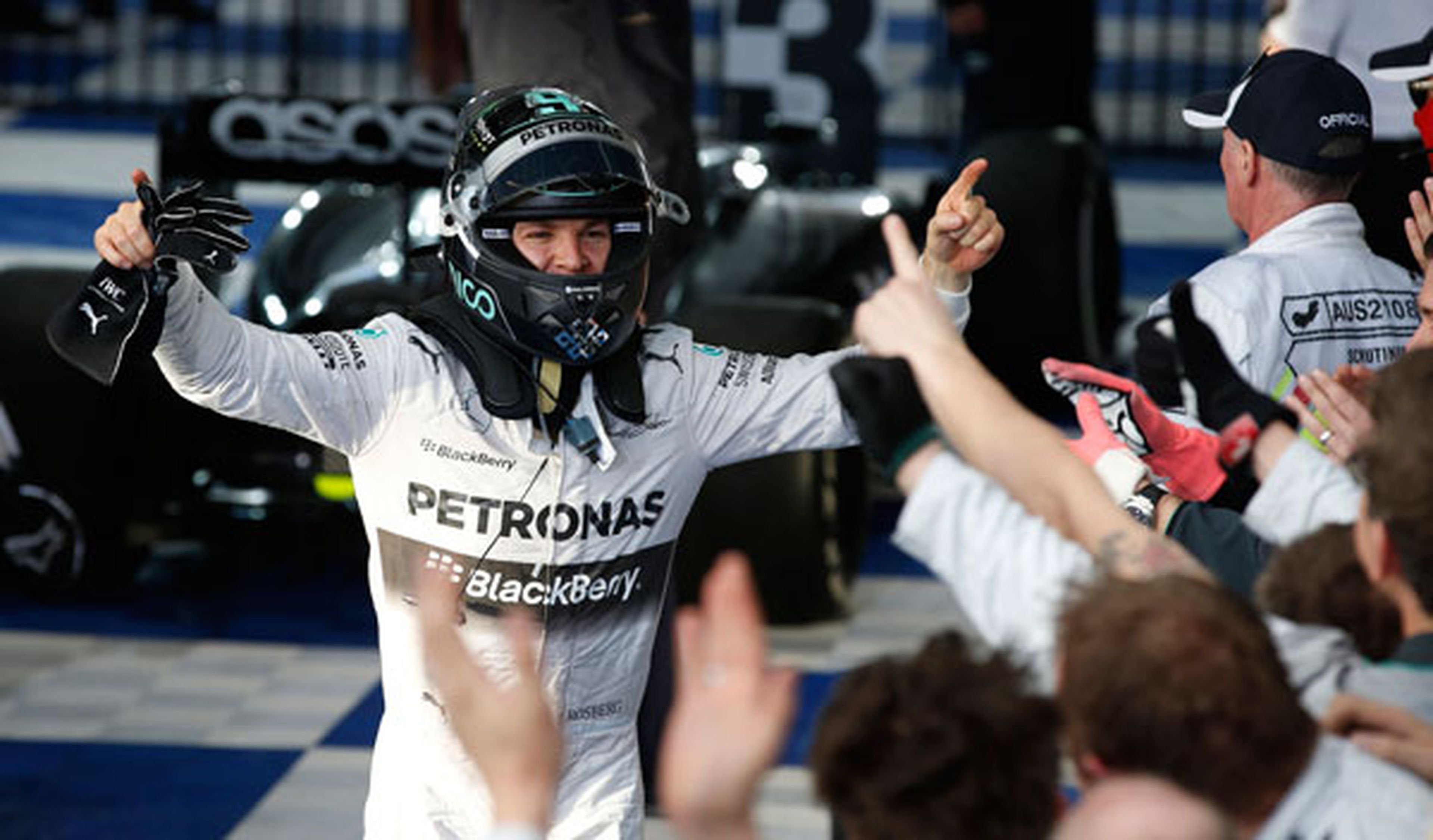 Nico Rosberg: "No me comparo con mi padre"
