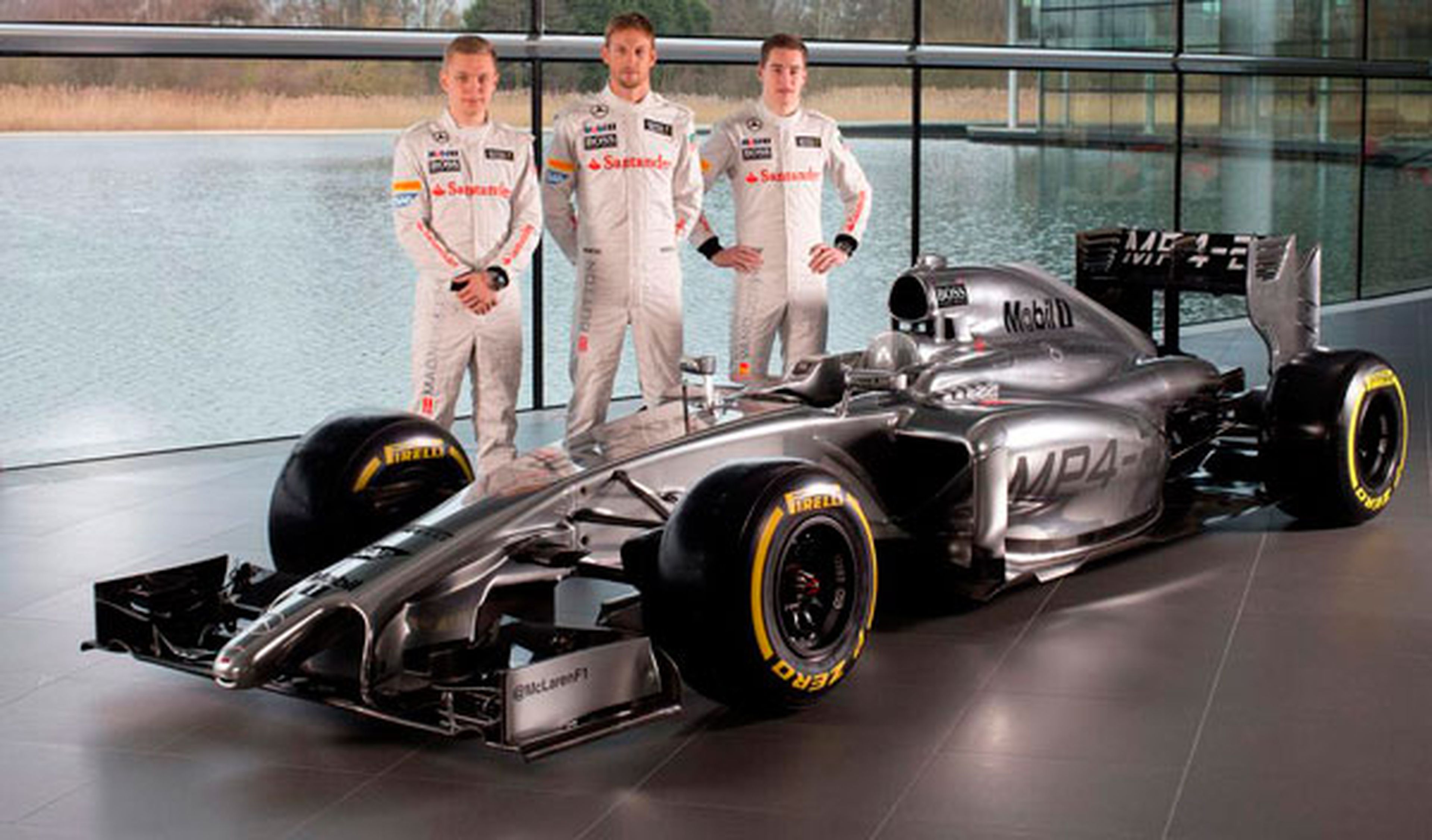 Nuevo McLaren MP4-29 de Fórmula 1 para 2014