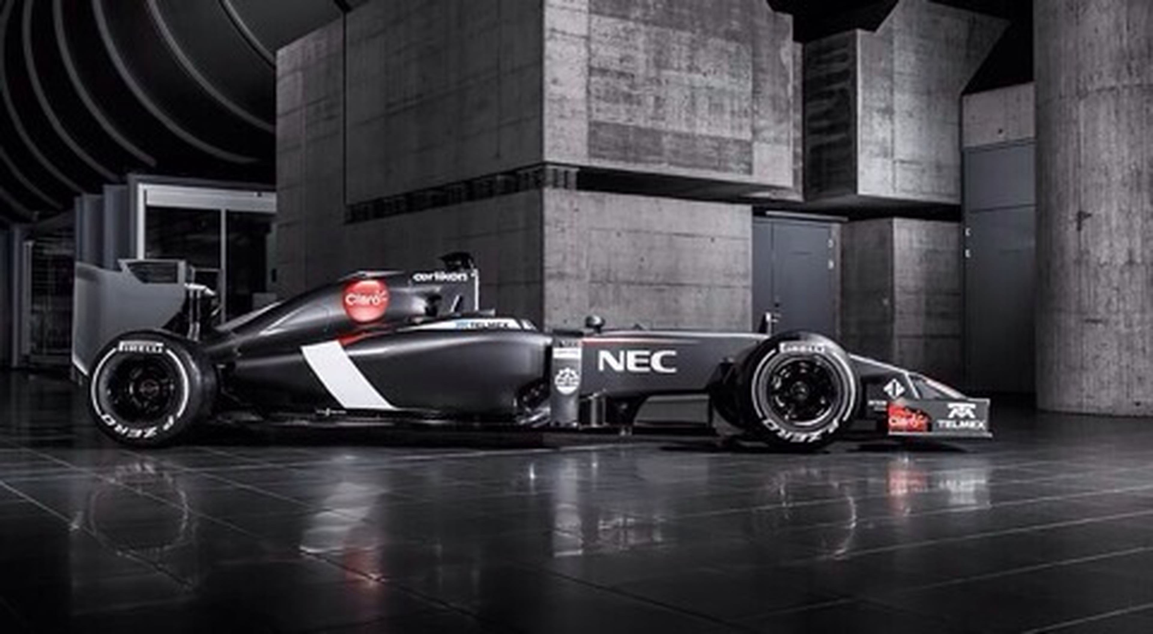 Nuevo Sauber C33 F1 2014, vista lateral