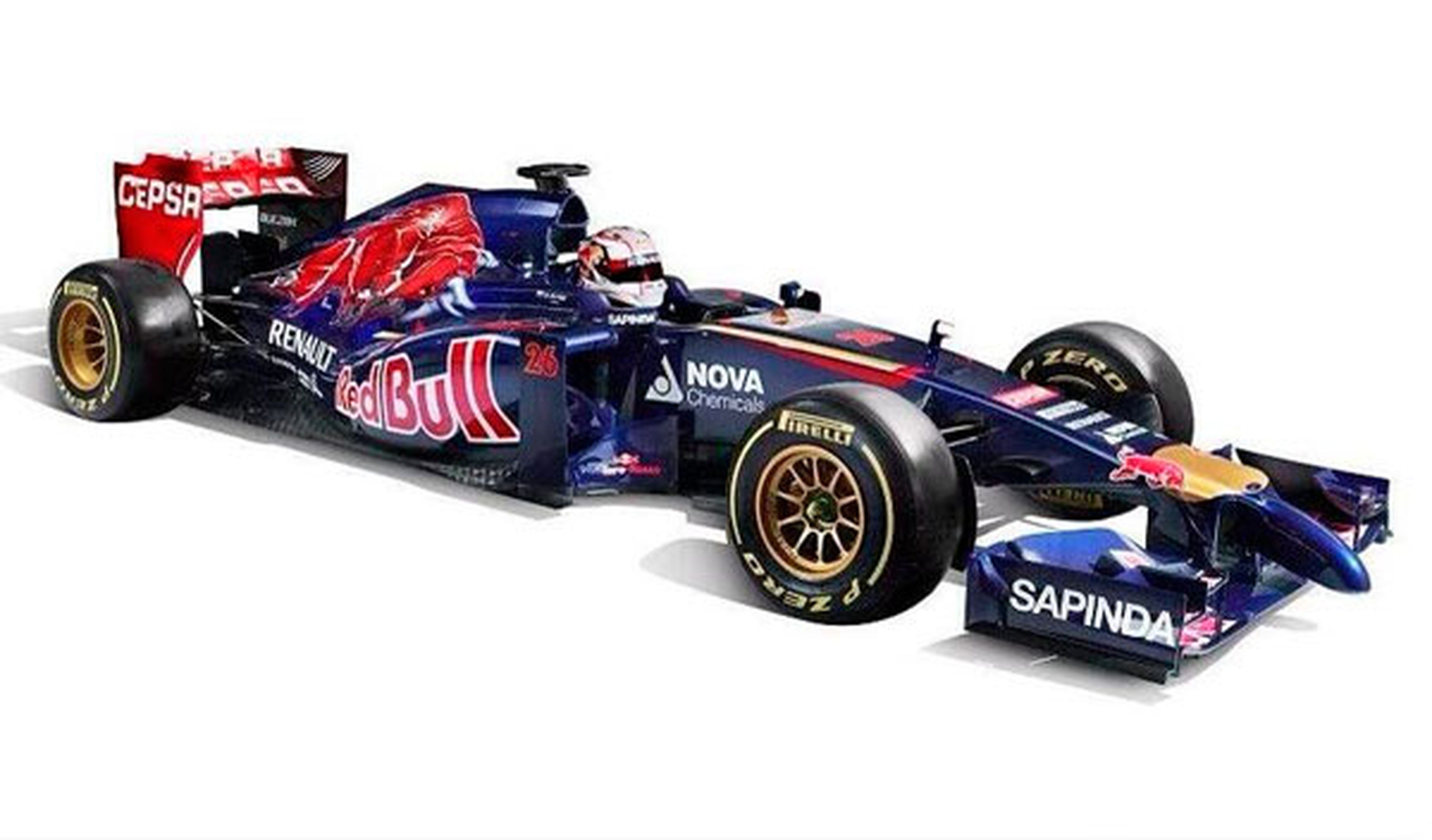 Nuevo Toro Rosso STR9 de Fórmula 1 para 2014