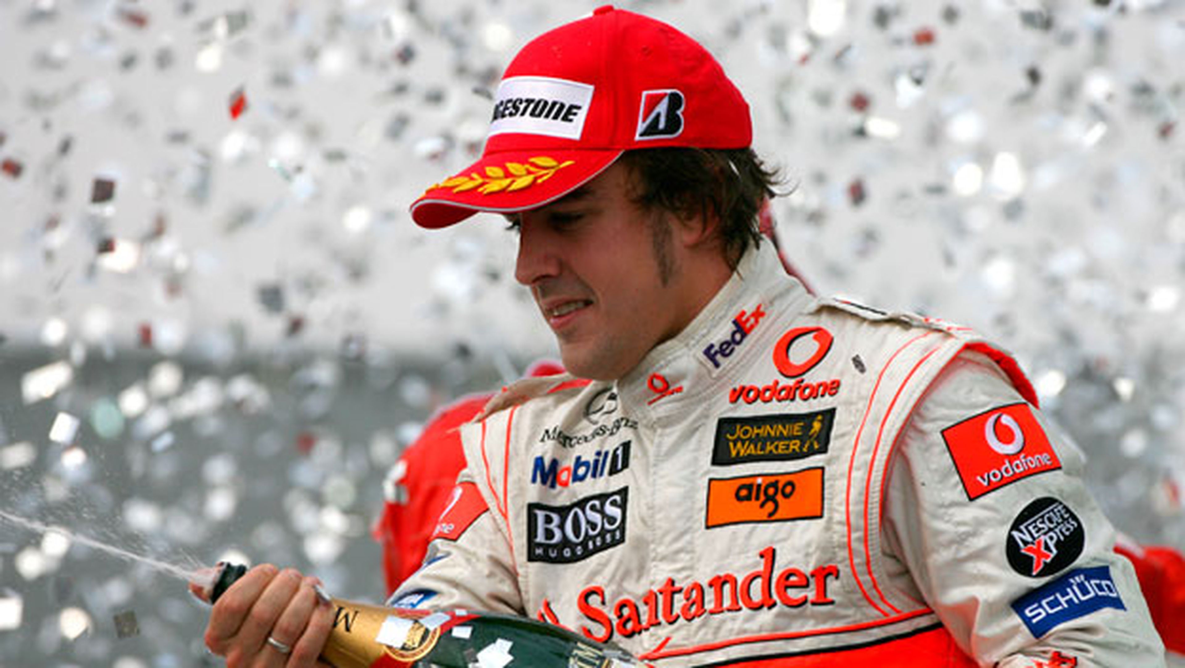 Los números de Fernando Alonso con McLaren en 2007