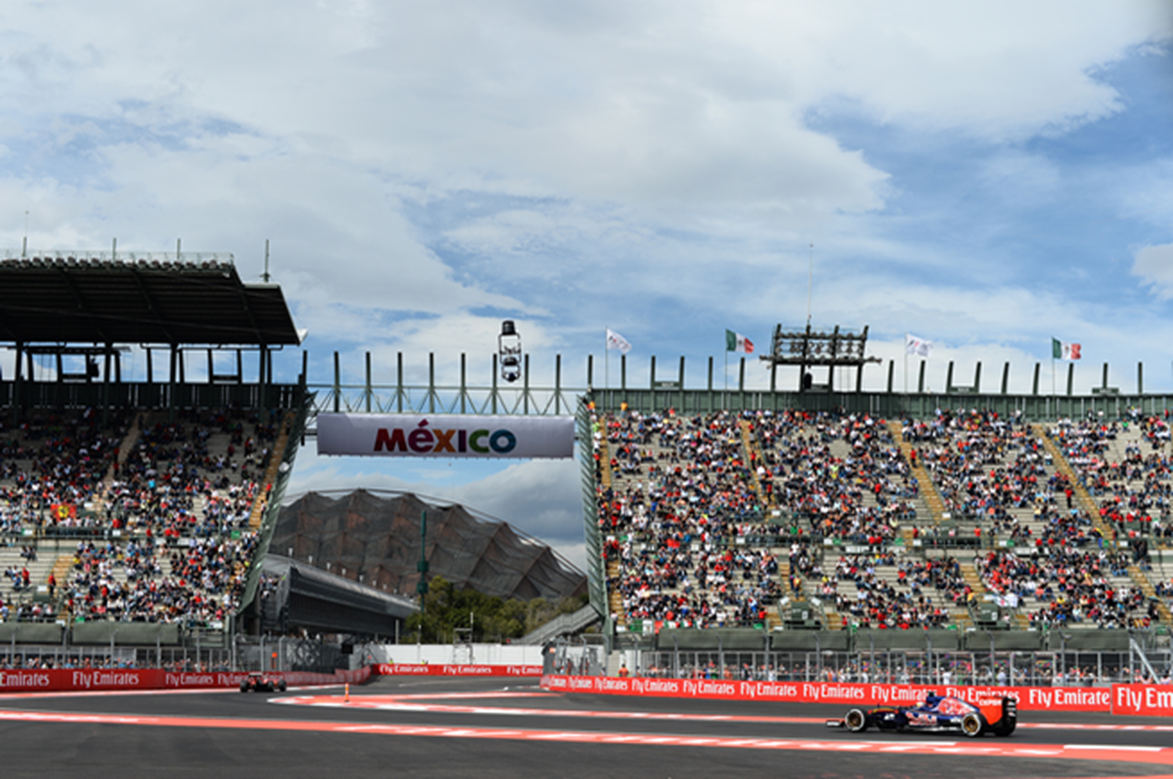Parrilla de salida del GP México 2015