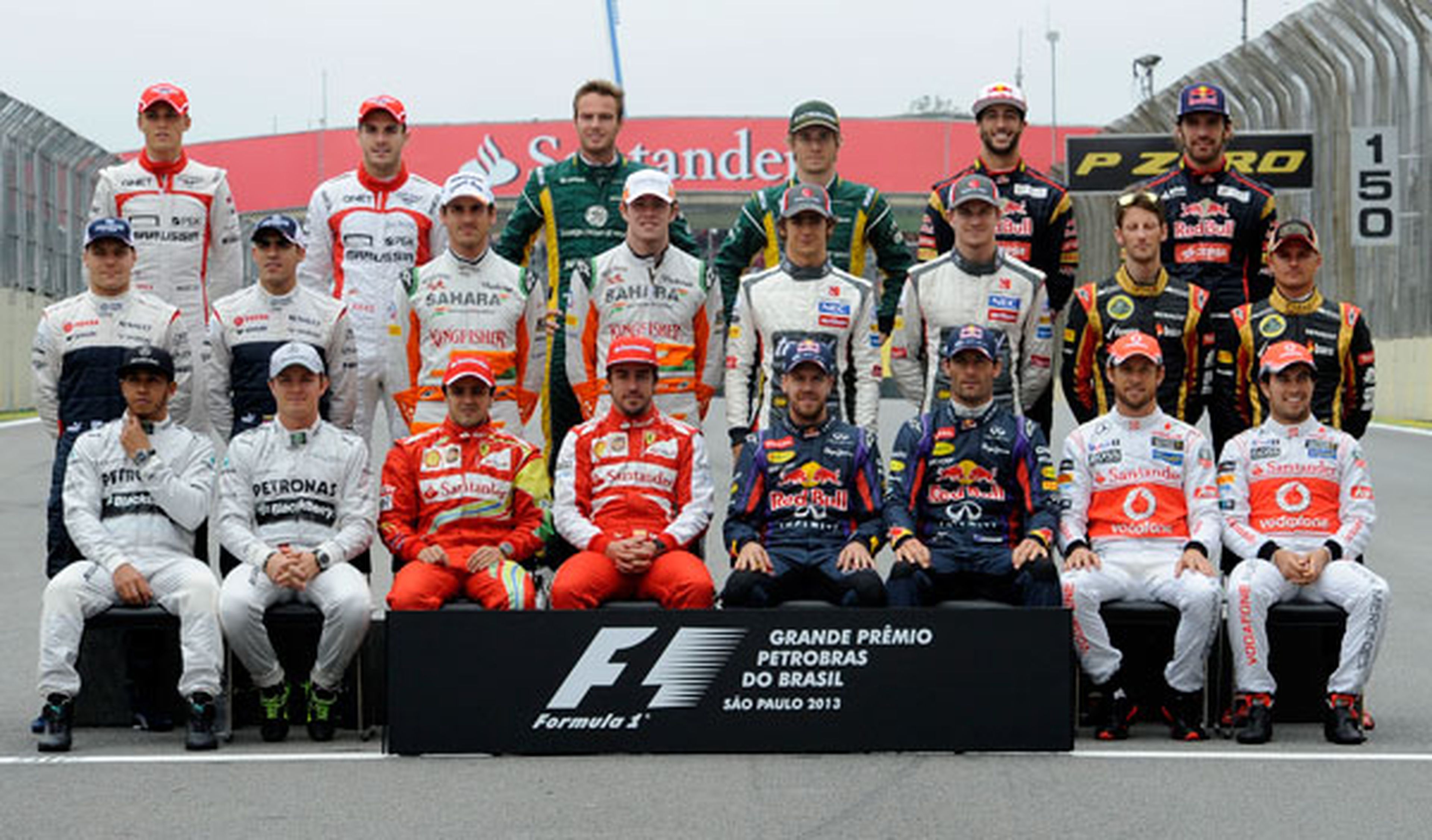 Pilotos F1 2013