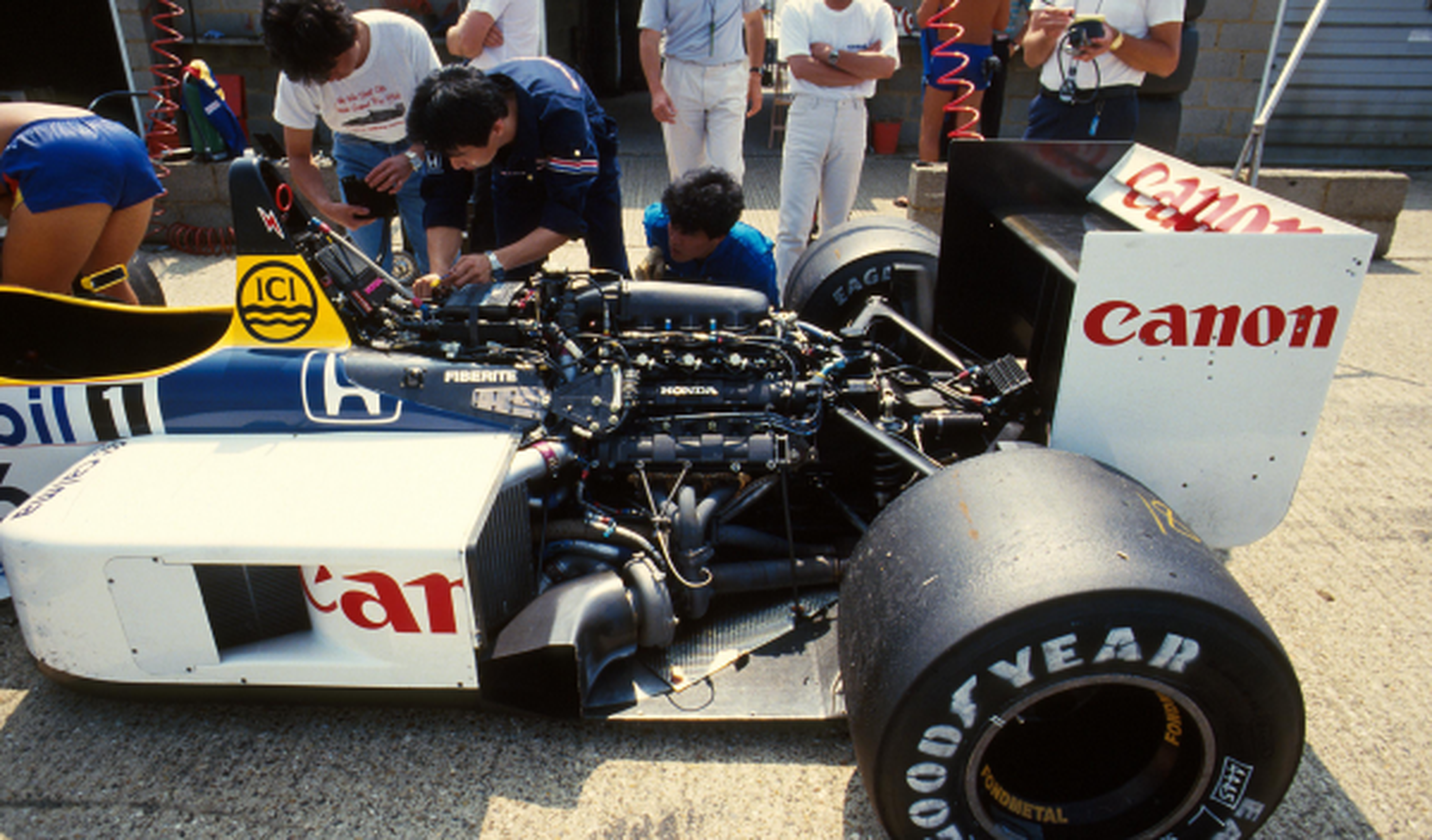 Piquet Williams Honda 1986
