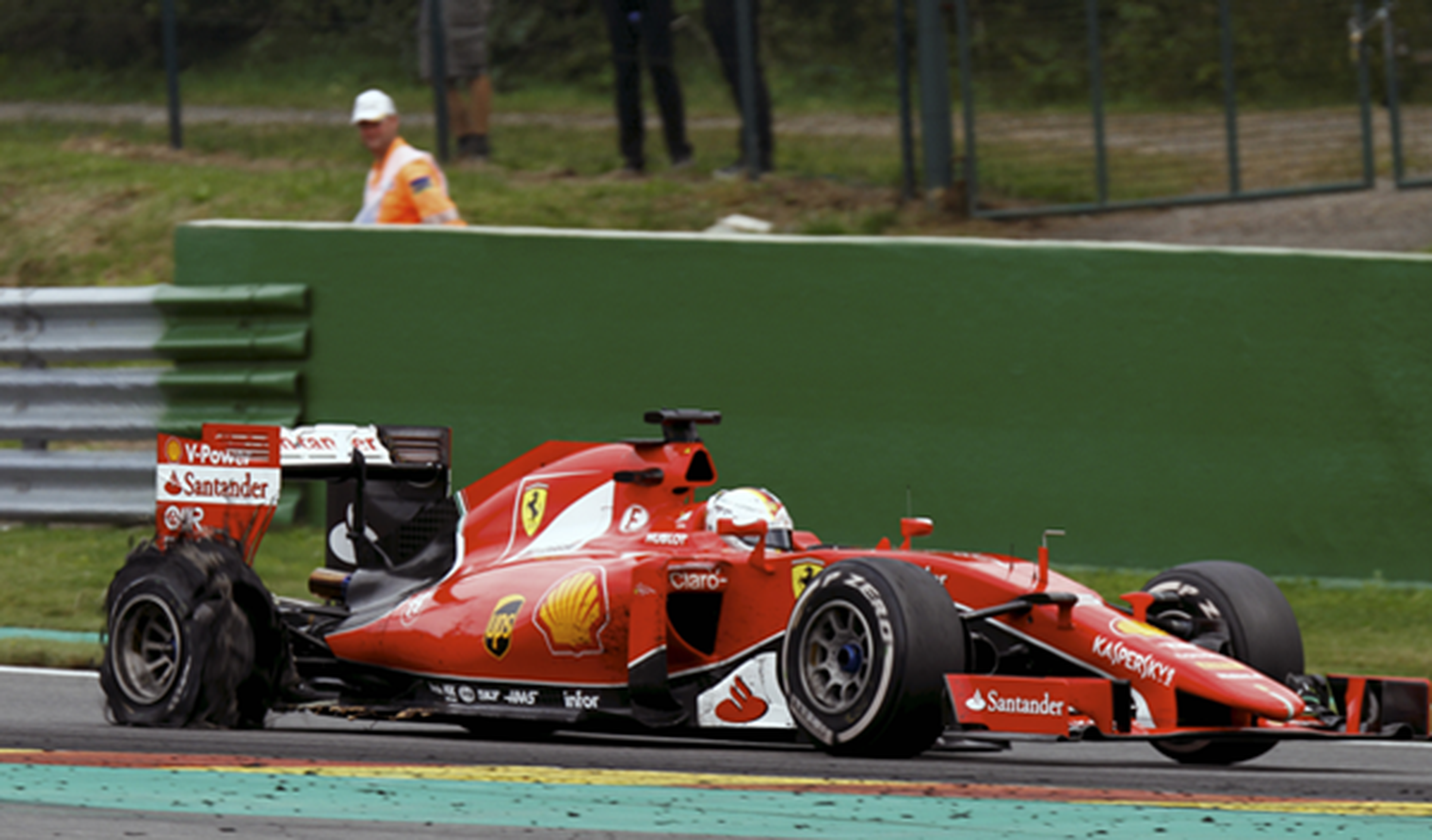 Pirelli explicará la explosión de sus neumáticos en Monza