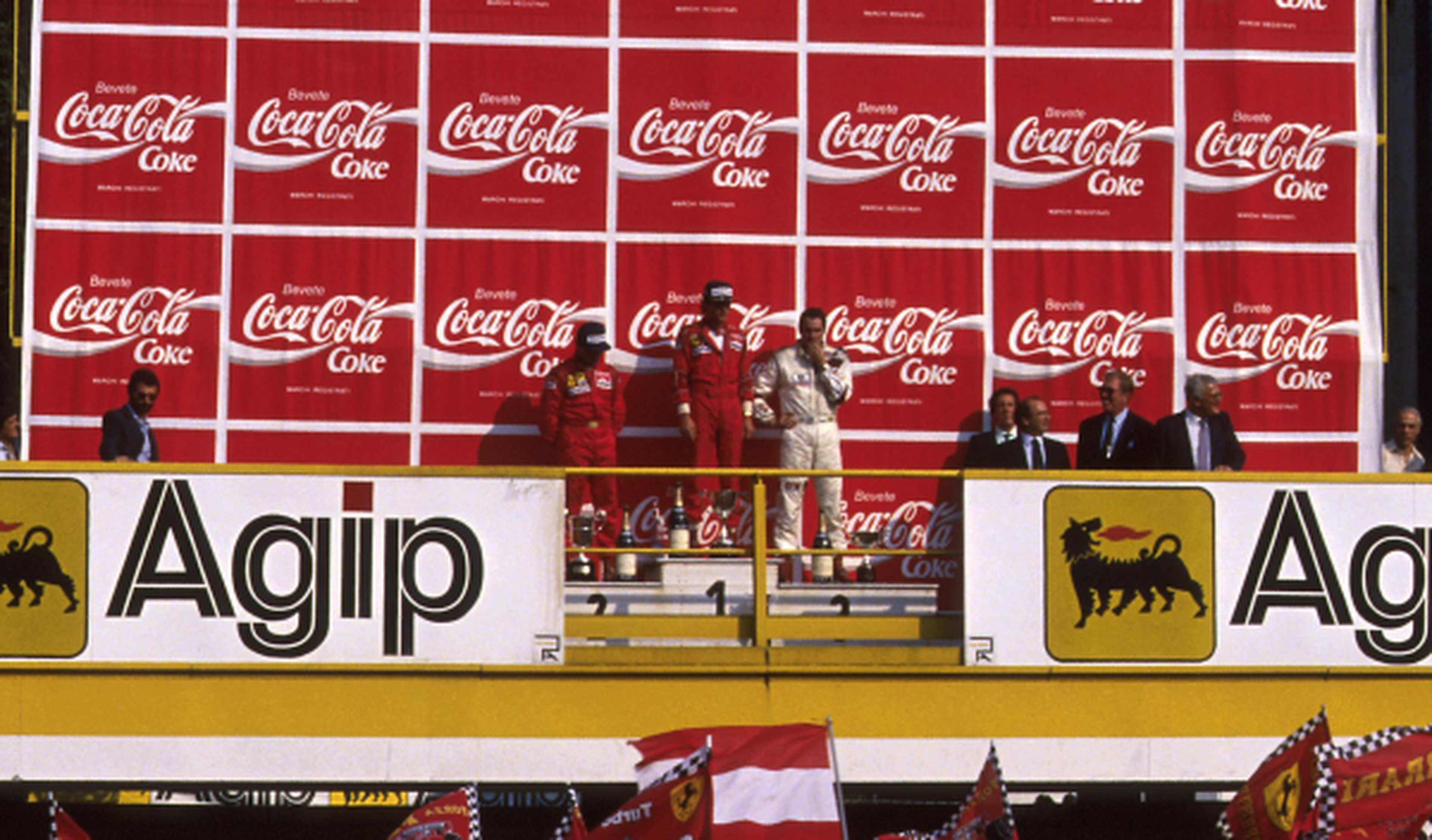 Podio GP Italia 1988