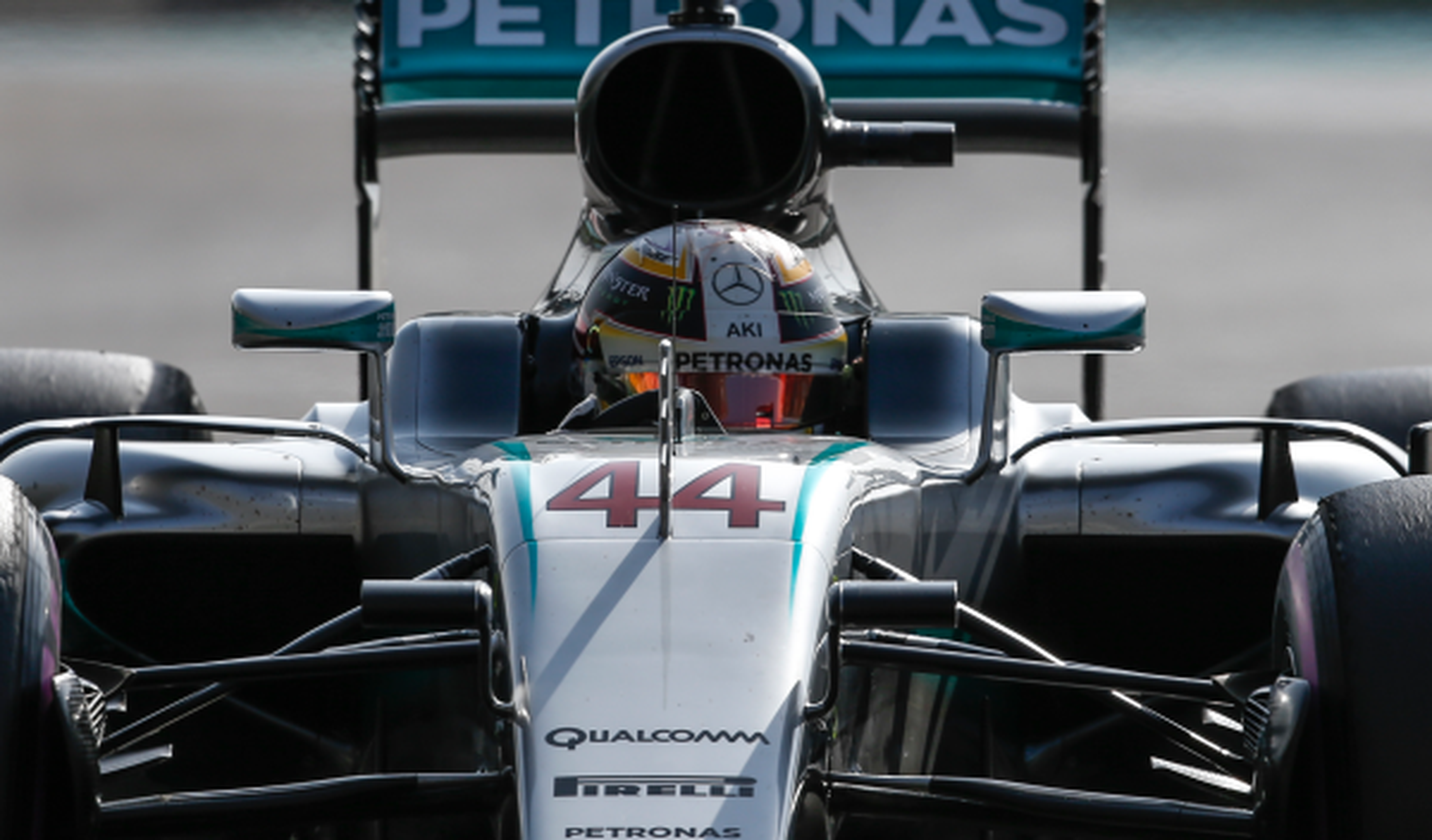 pole position de Lewis Hamilton en Abu Dhabi