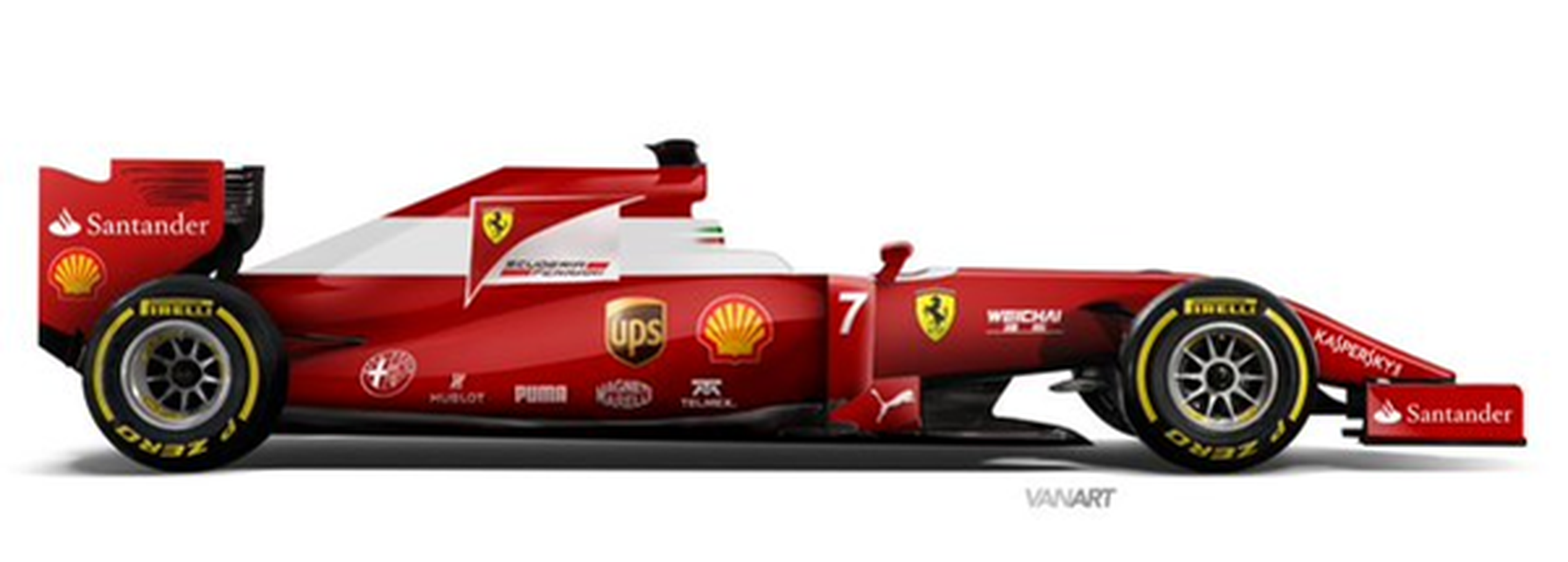 Posible decoración Ferrari 2016 2