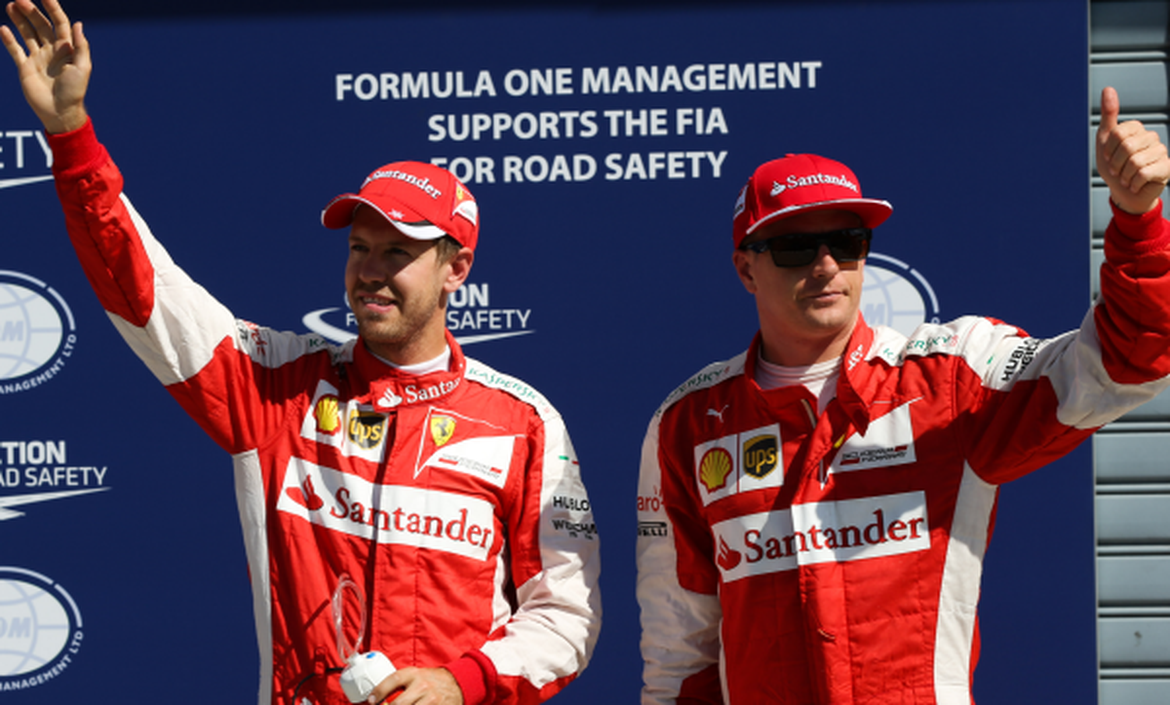 Räikkönen supera a Vettel en la clasificación del GP Italia