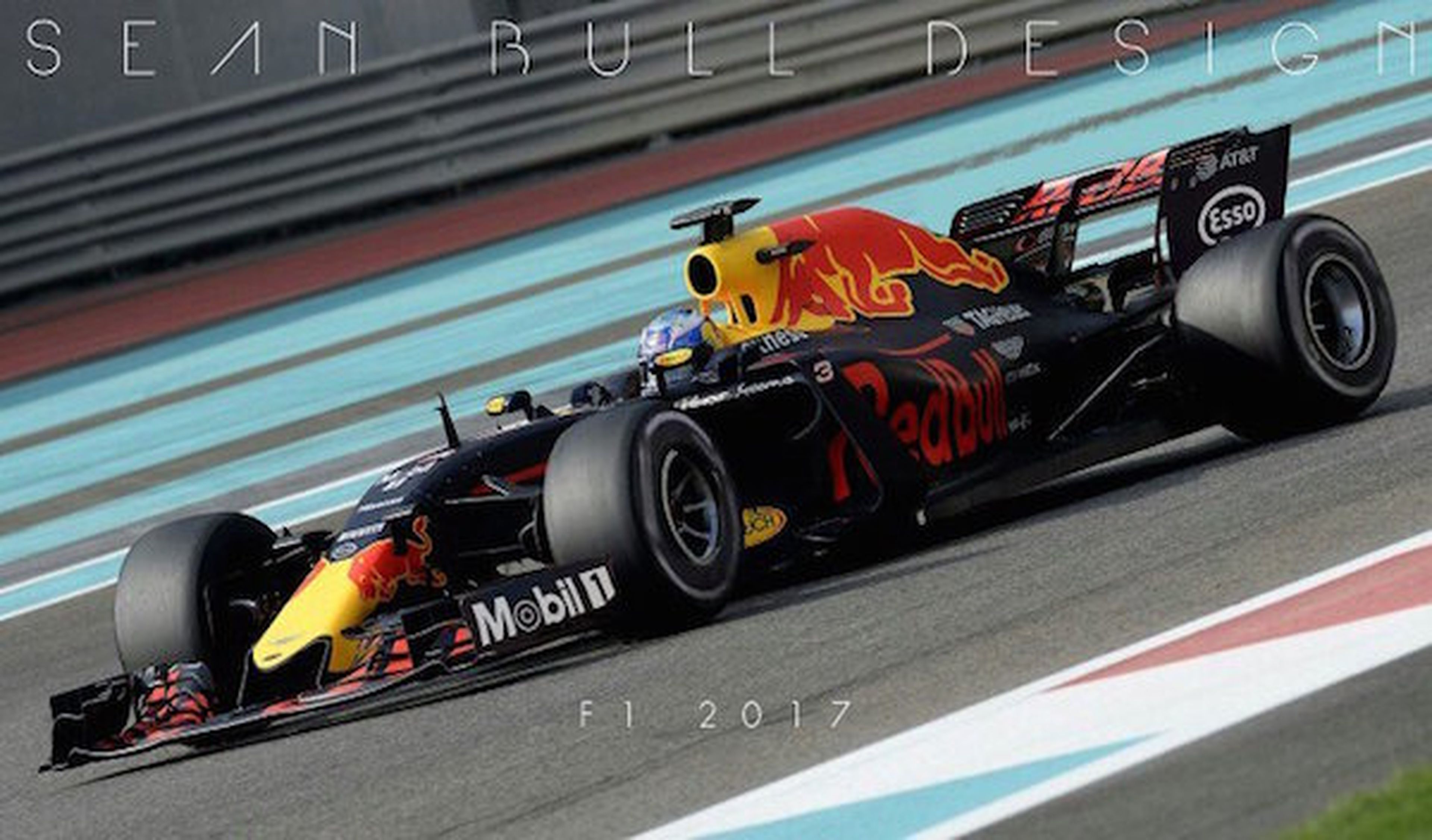 Red Bull 2017 F1 en pista