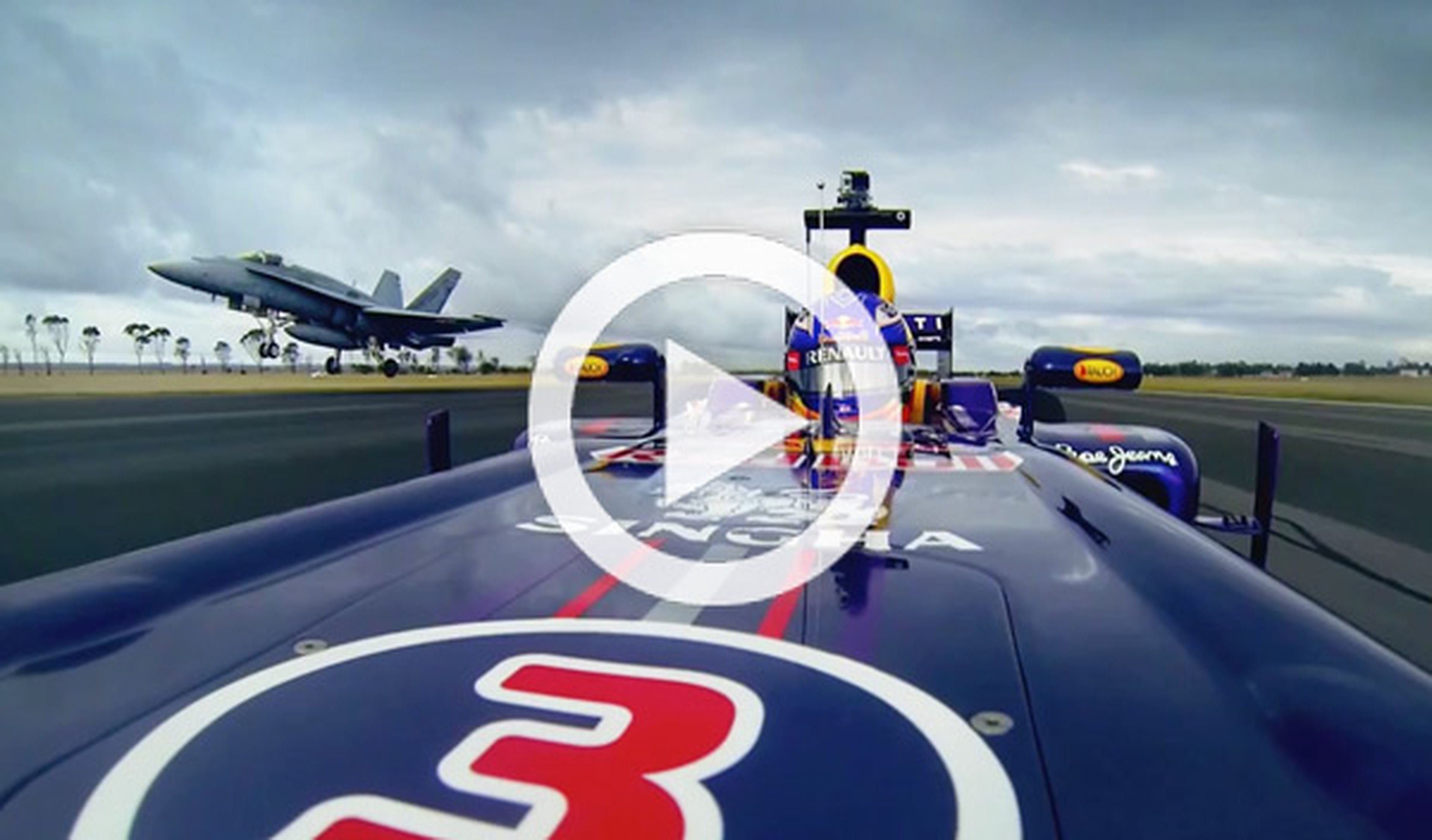 Un Red Bull contra un avión, ¿quién puede más?