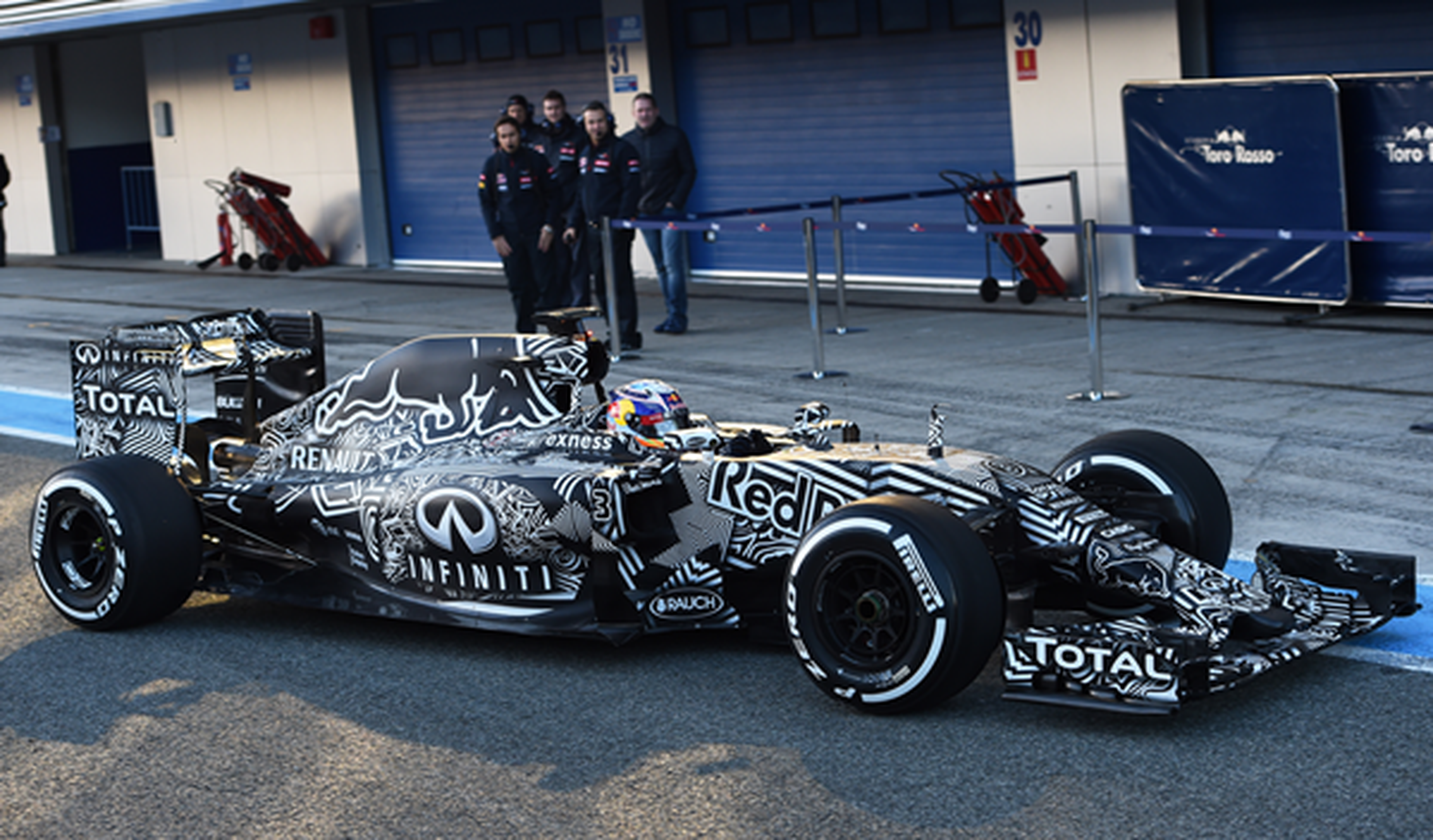 Red Bull desvela el RB11 con nueva decoración
