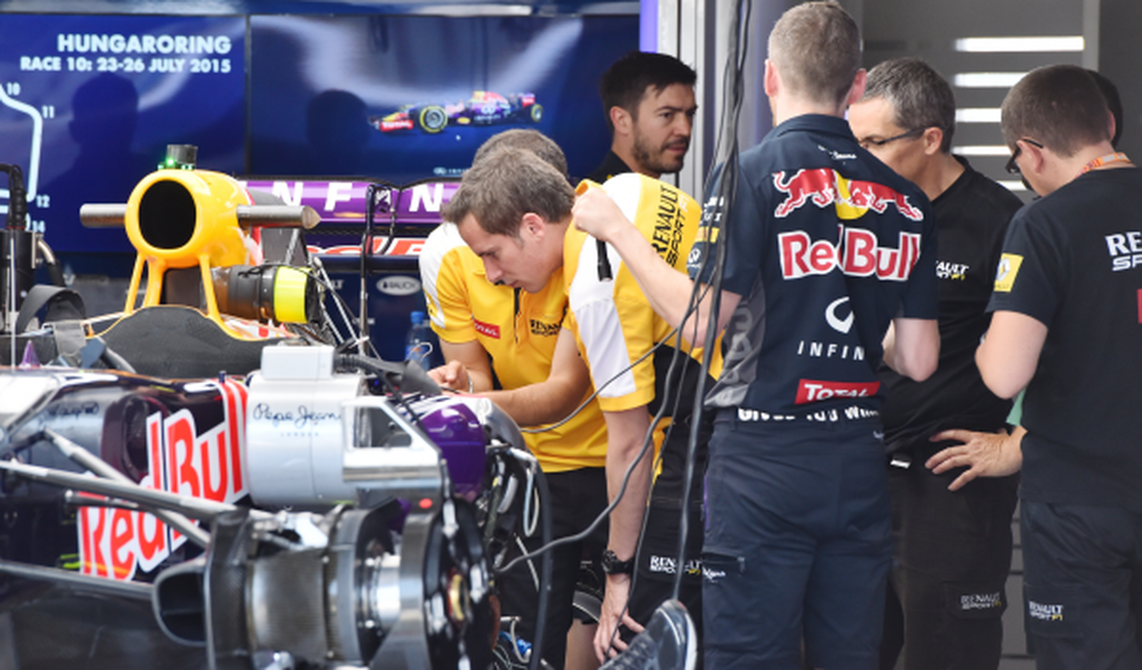 Red Bull montará el motor Renault evolucionado en Brasil