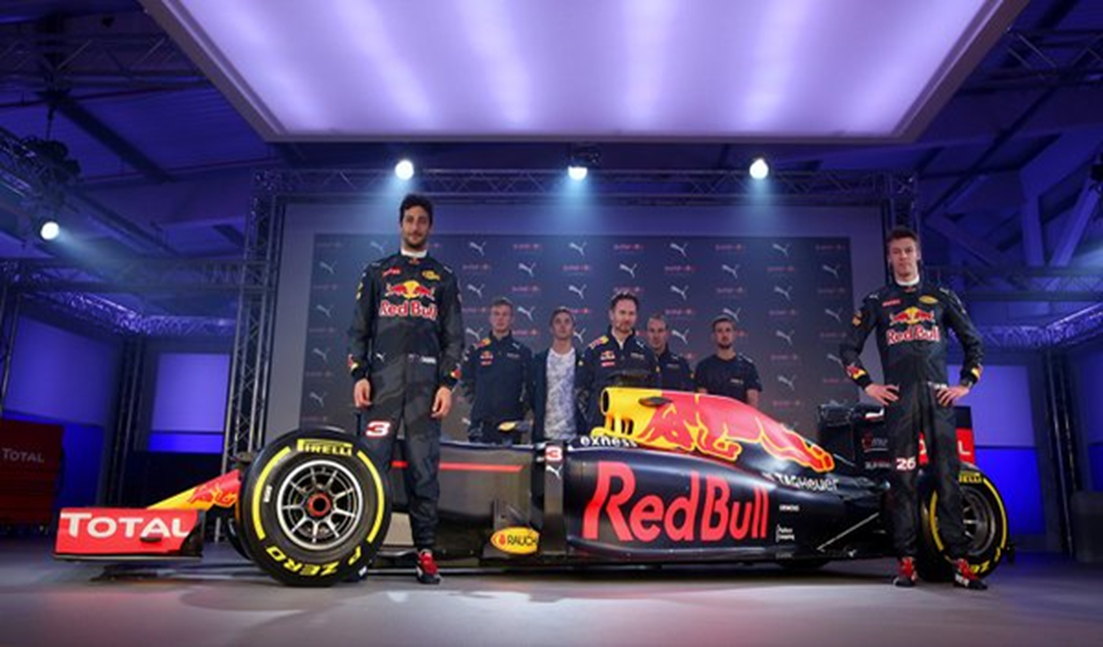 Red Bull presenta sus nuevos colores para 2016