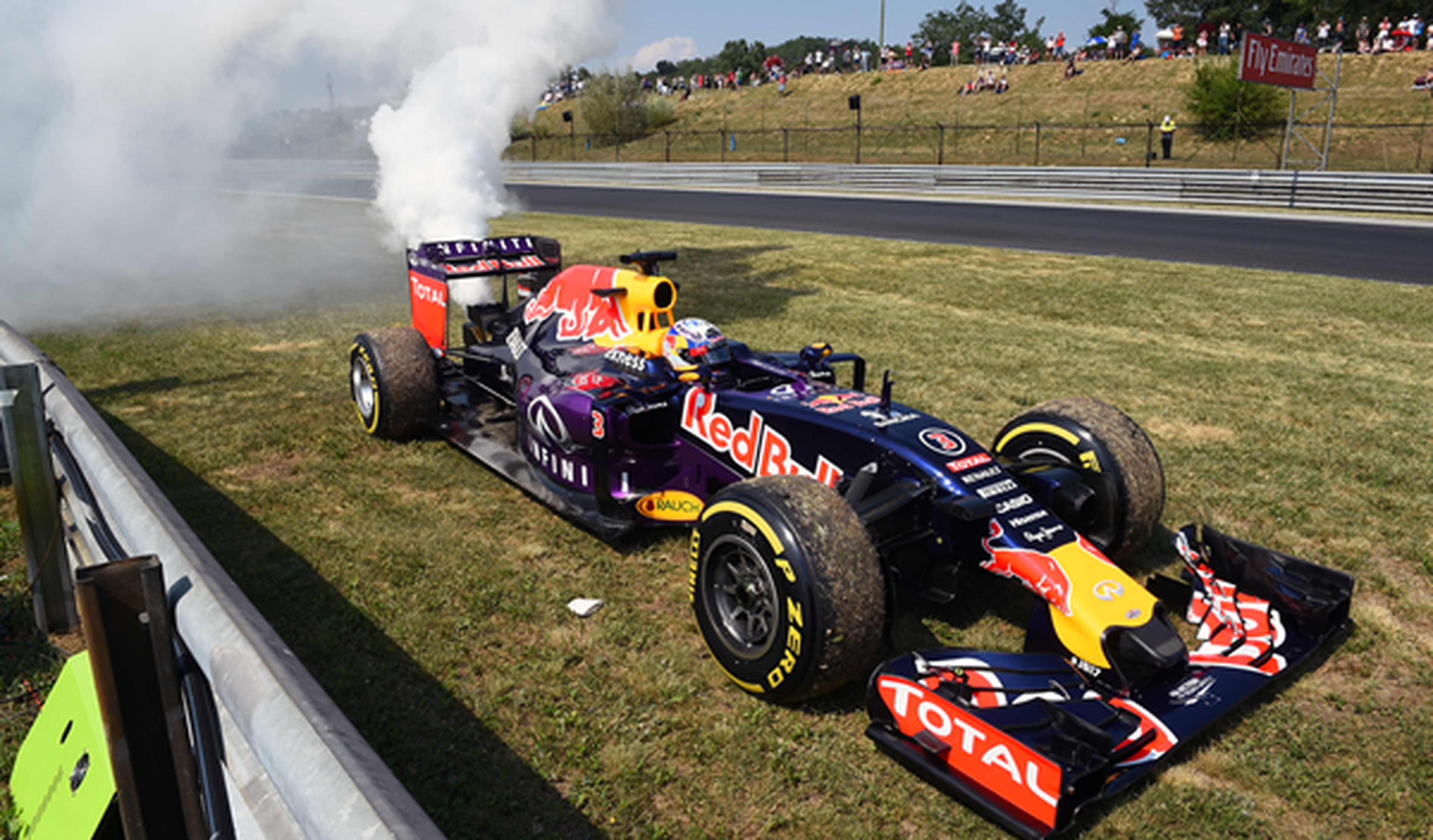 Red Bull y Toro Rosso sufrirán con el motor hasta Rusia