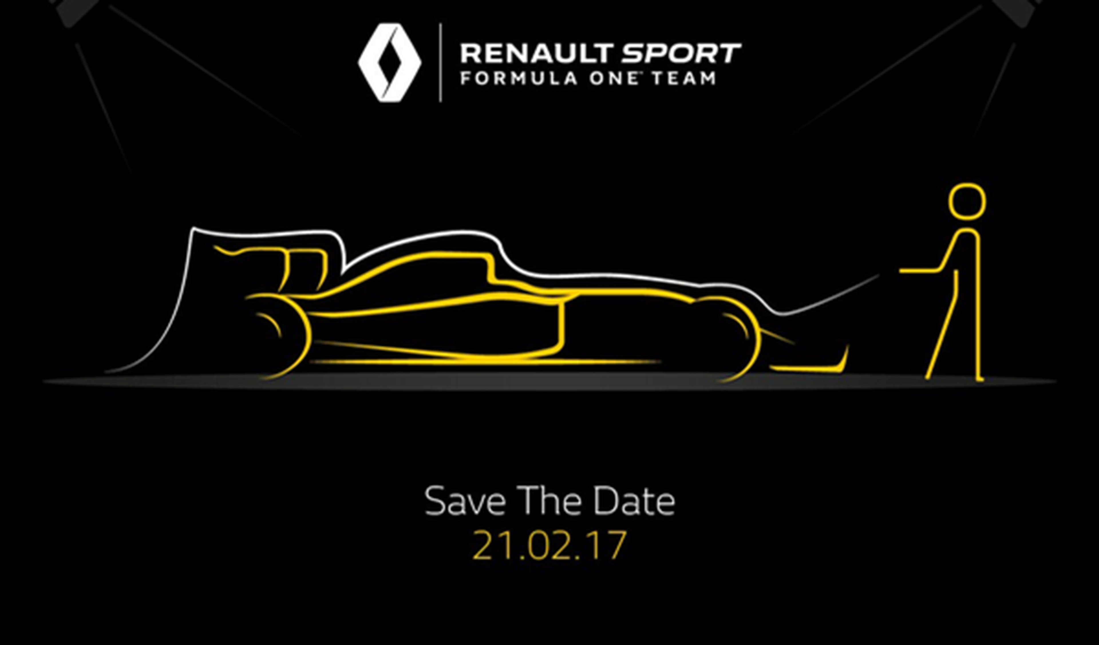 Renault anuncia la fecha de presentación de su F1 2017