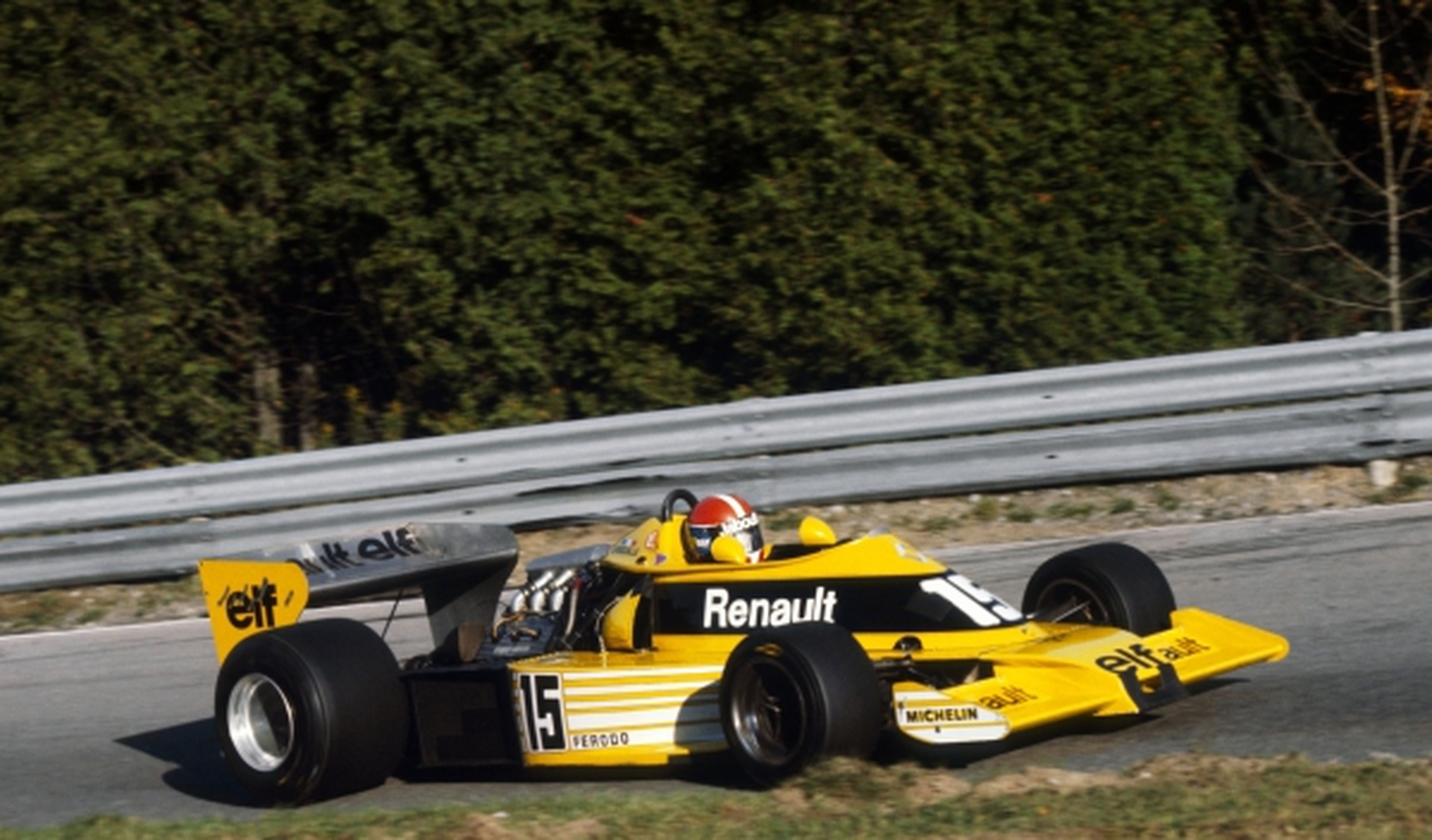Renault debutó en la F1 en 1977
