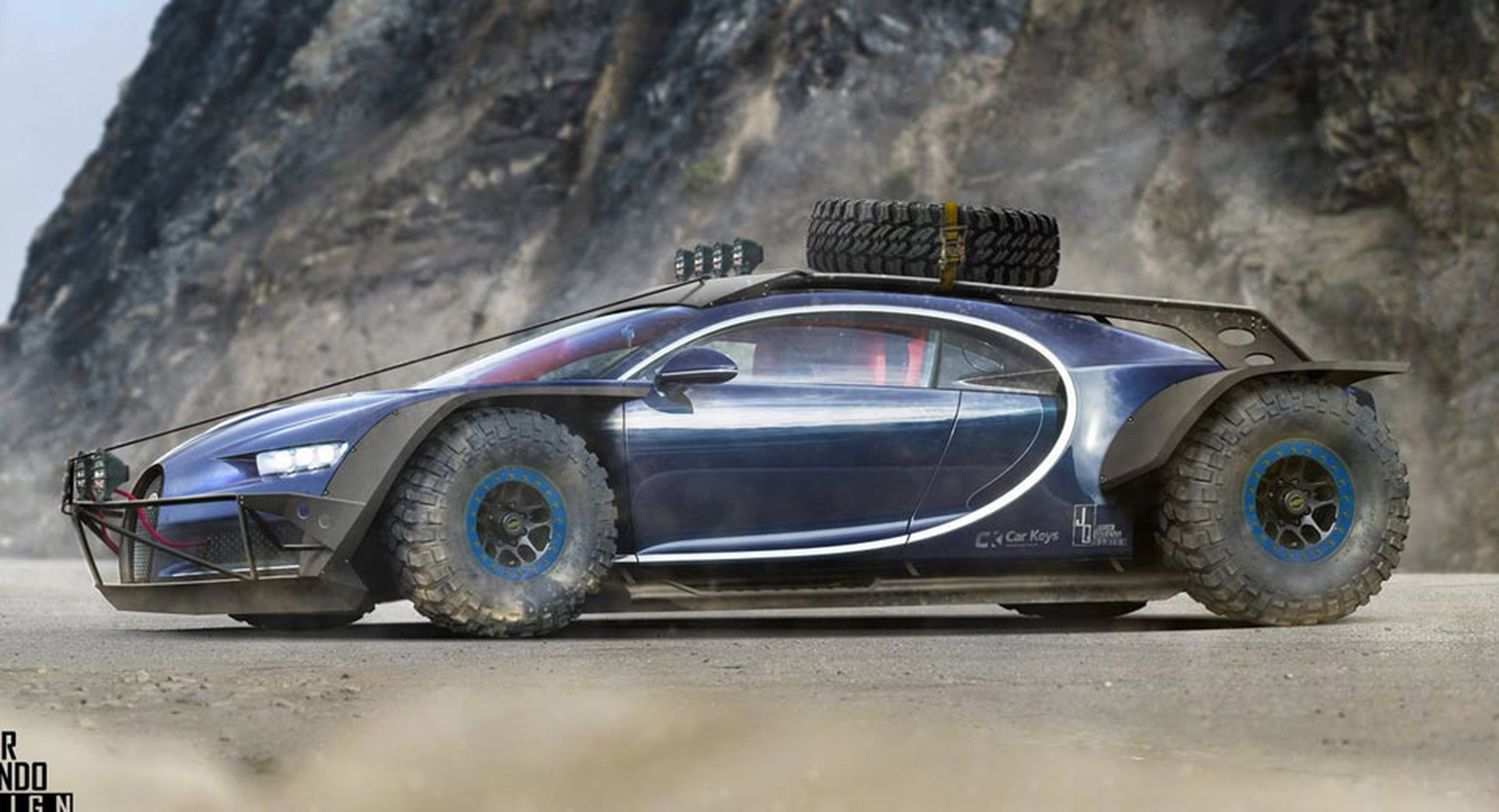 Render Bugatti Chiron