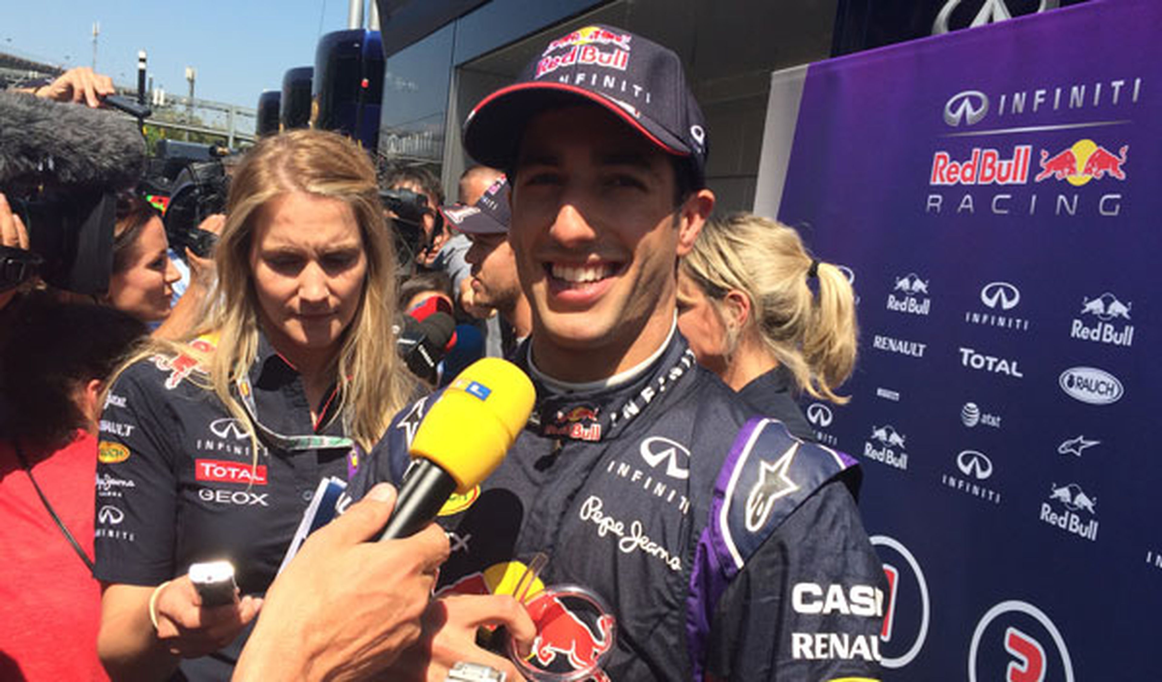 Ricciardo: "Me siento igual que tras mi primera victoria"