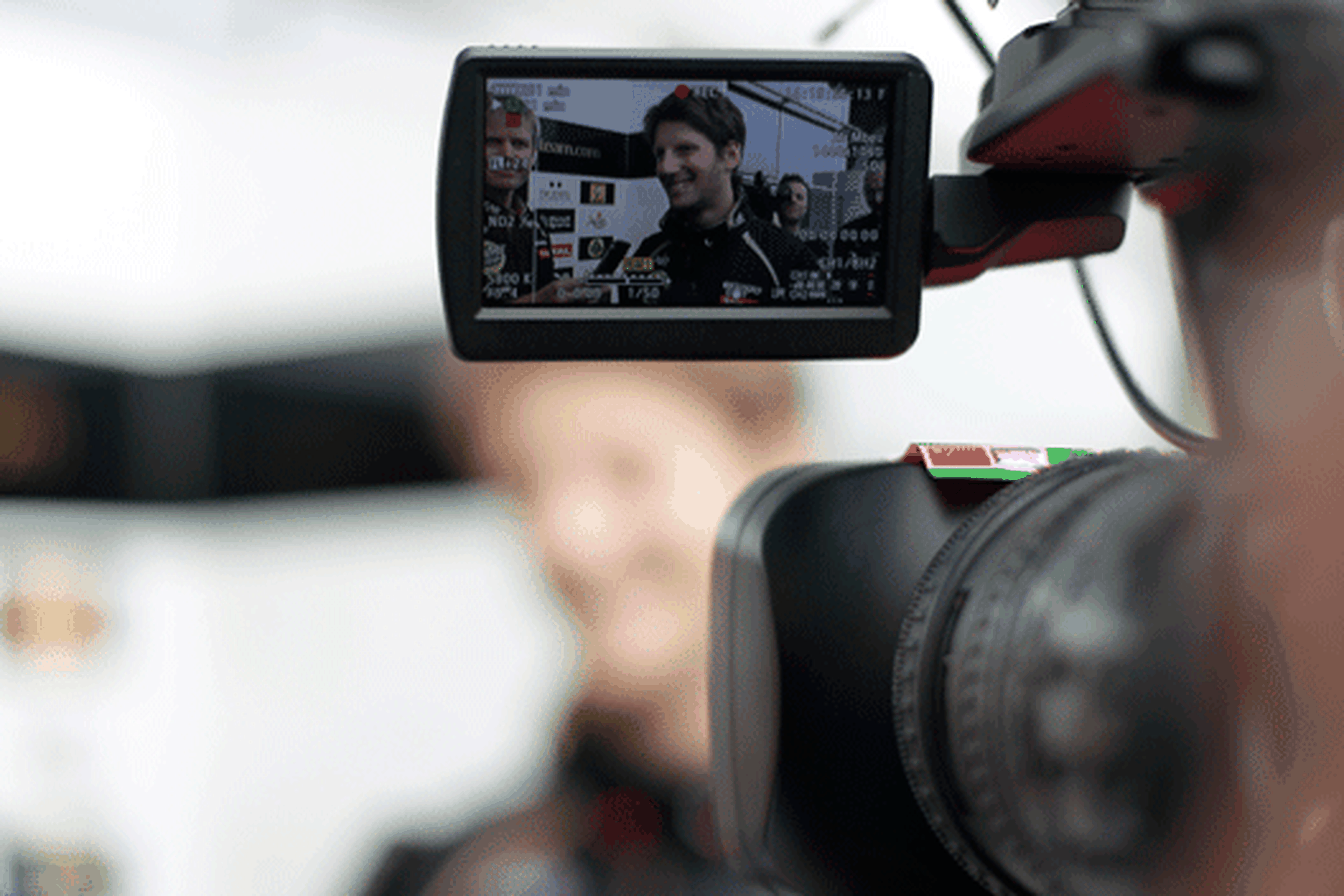 Romain Grosjean - Lotus - TV