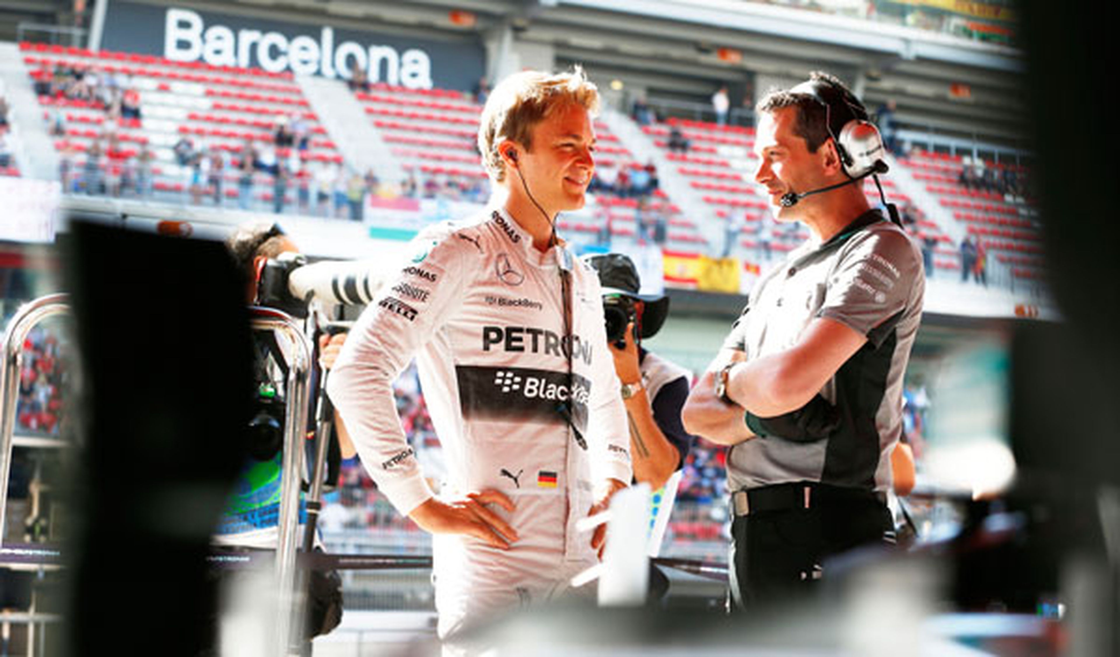Rosberg: "No me complace haber quedado detrás de Lewis"
