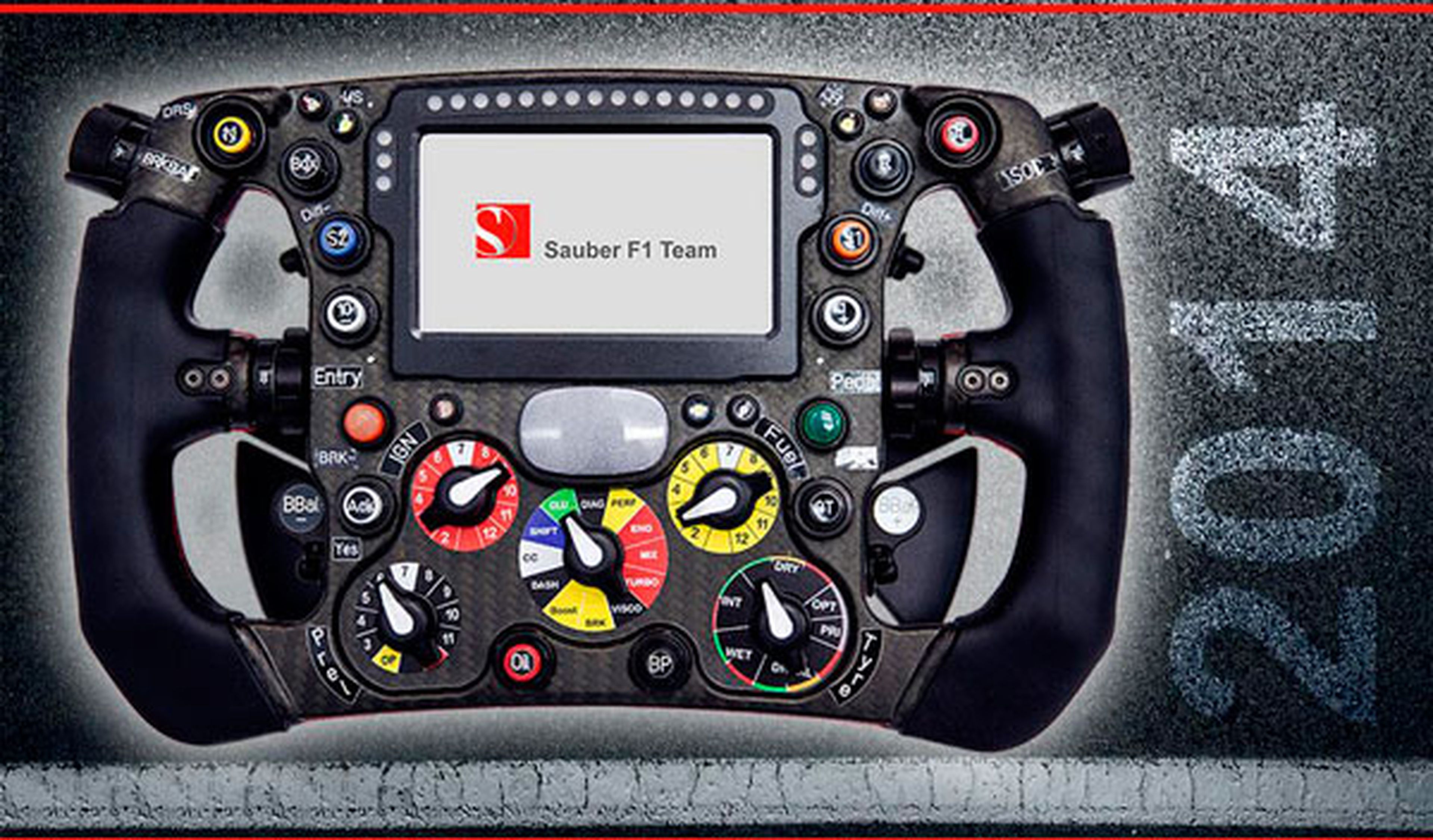 Sauber nos muestra su volante de Fórmula 1 para 2014