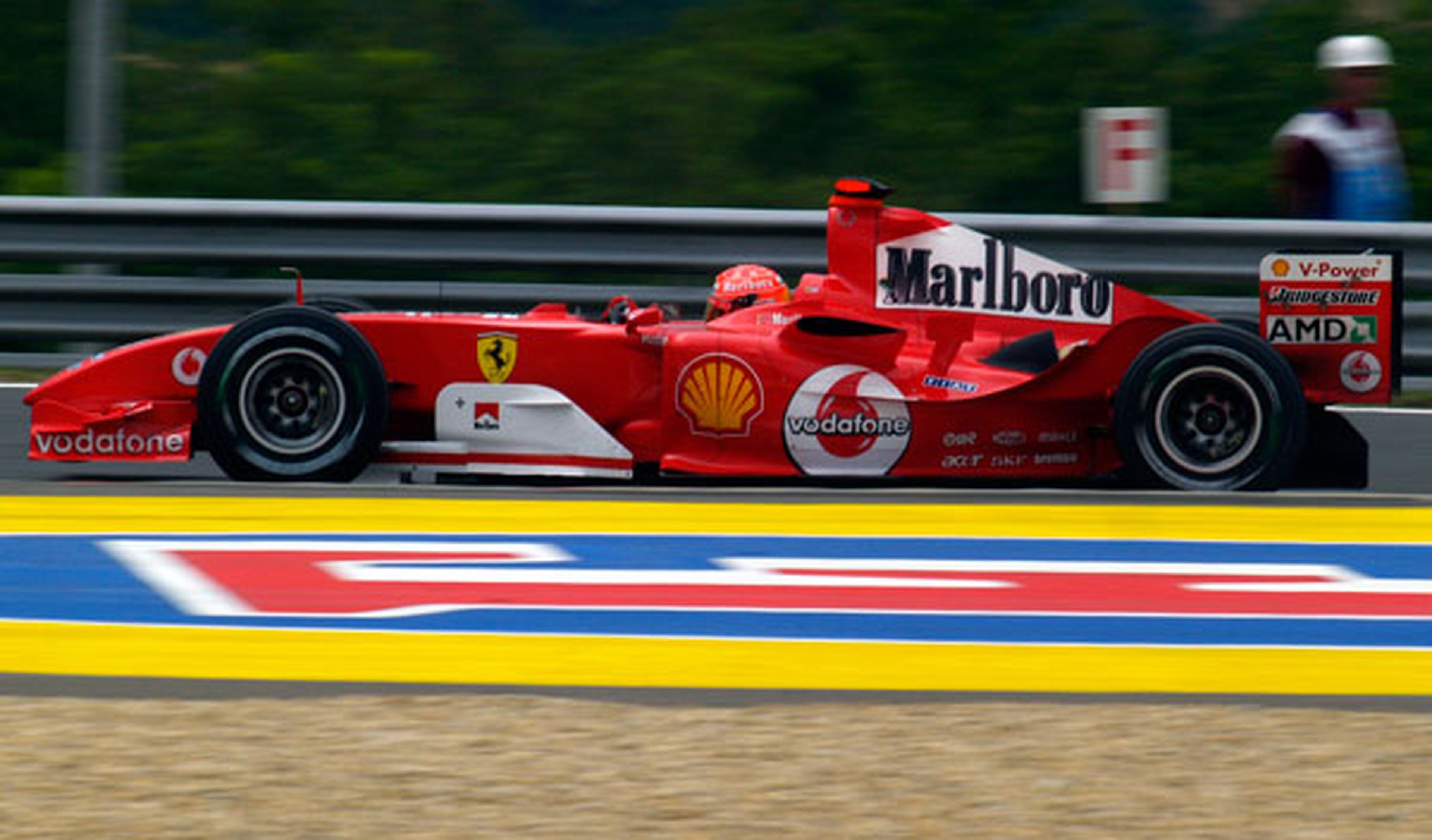 Schumacher Ferrari Hungria