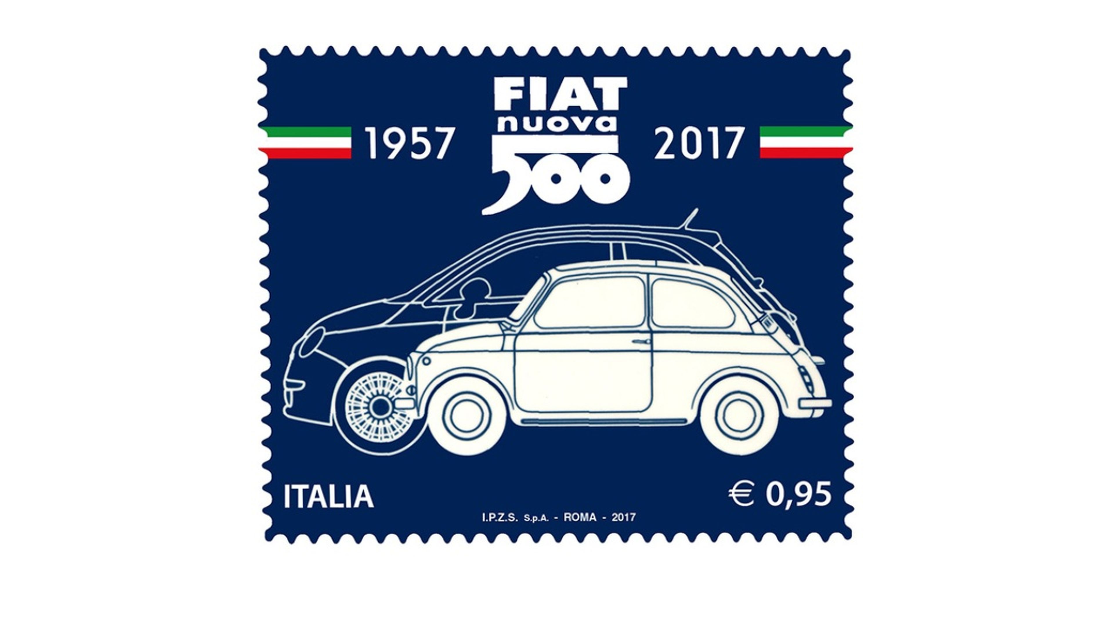 Sello Fiat 500