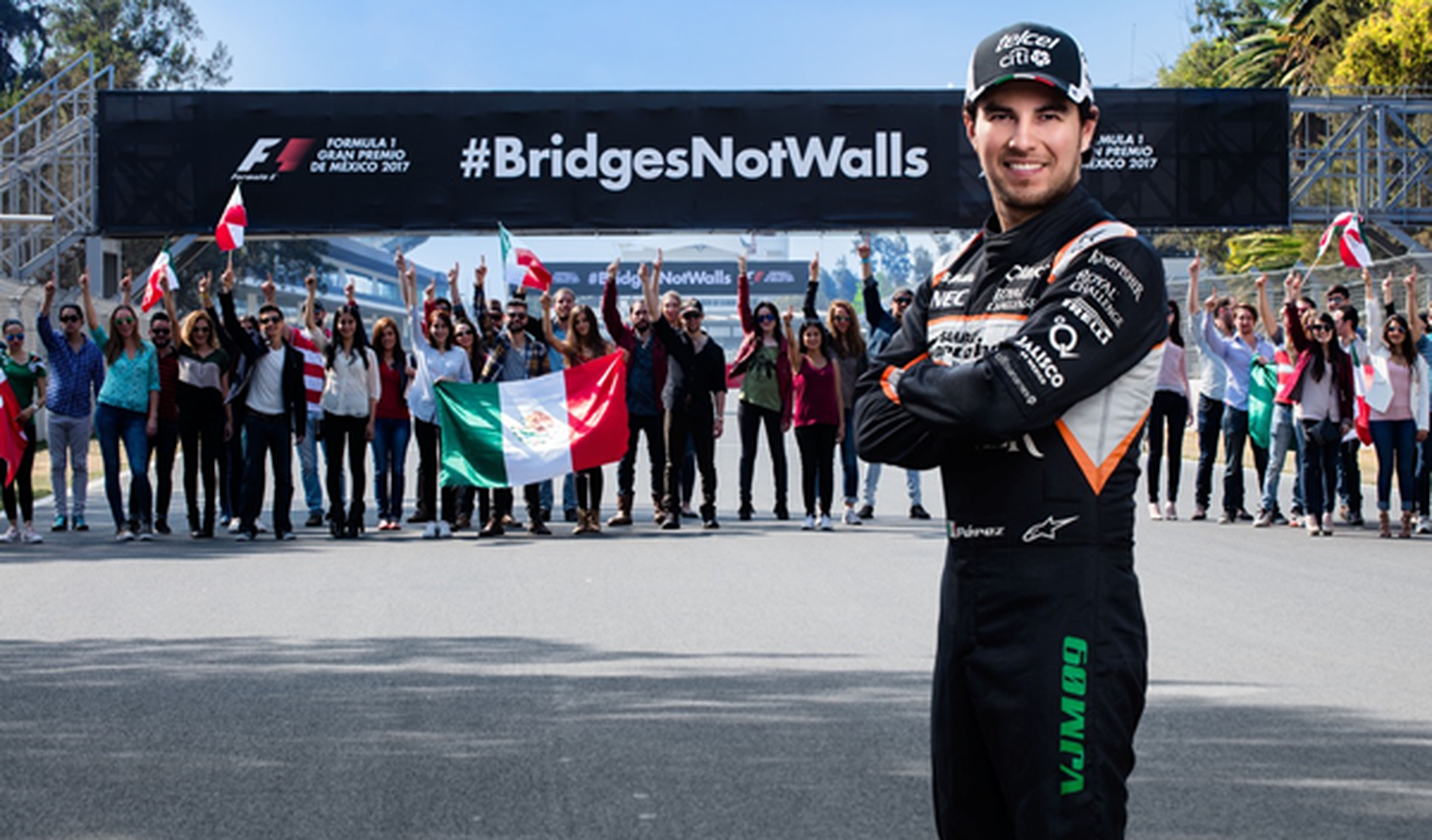 Sergio Pérez y el GP de México, unidos contra Donald Trump