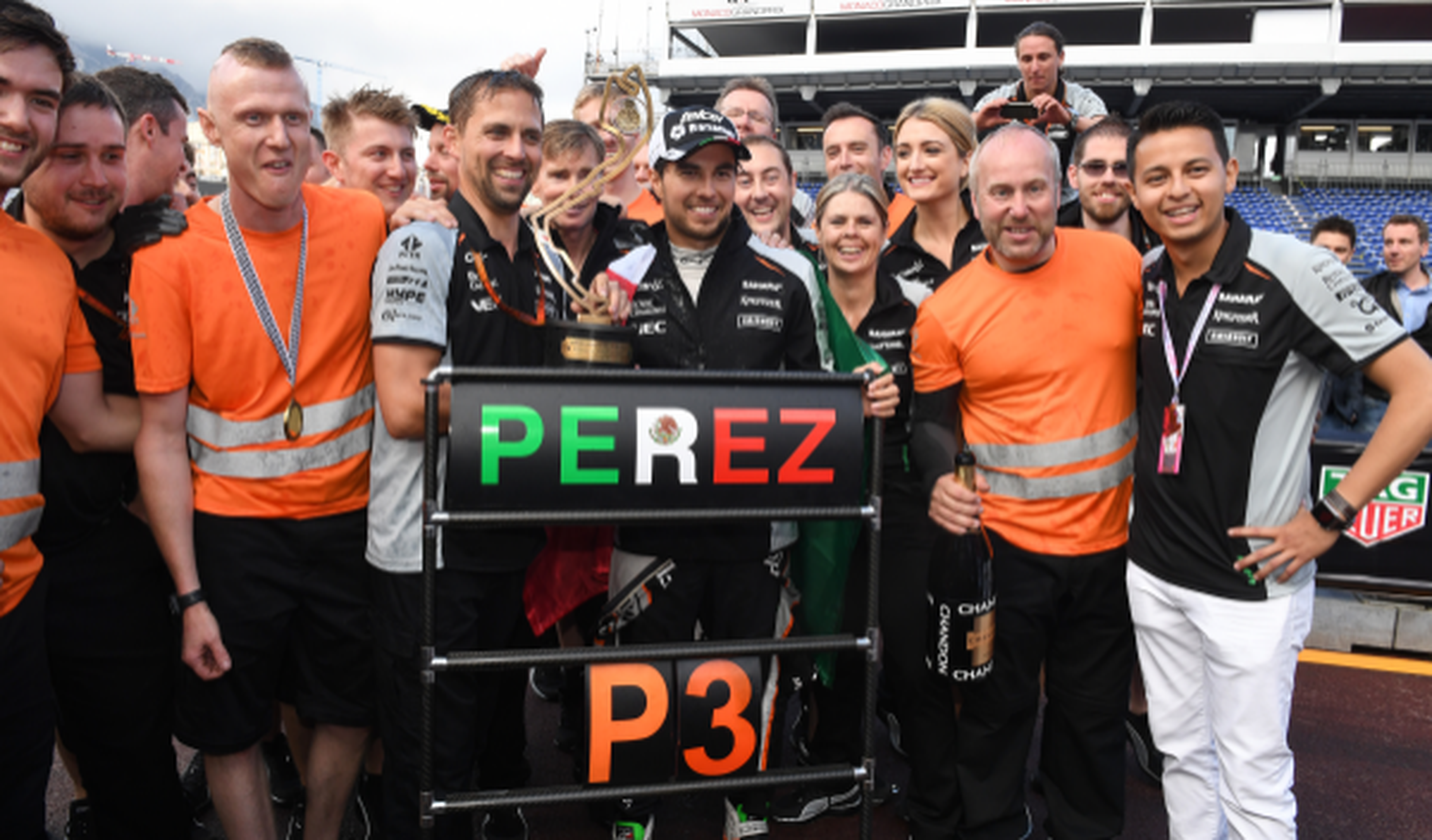 Sergio Pérez, ‘Piloto del Día’ del GP de Mónaco