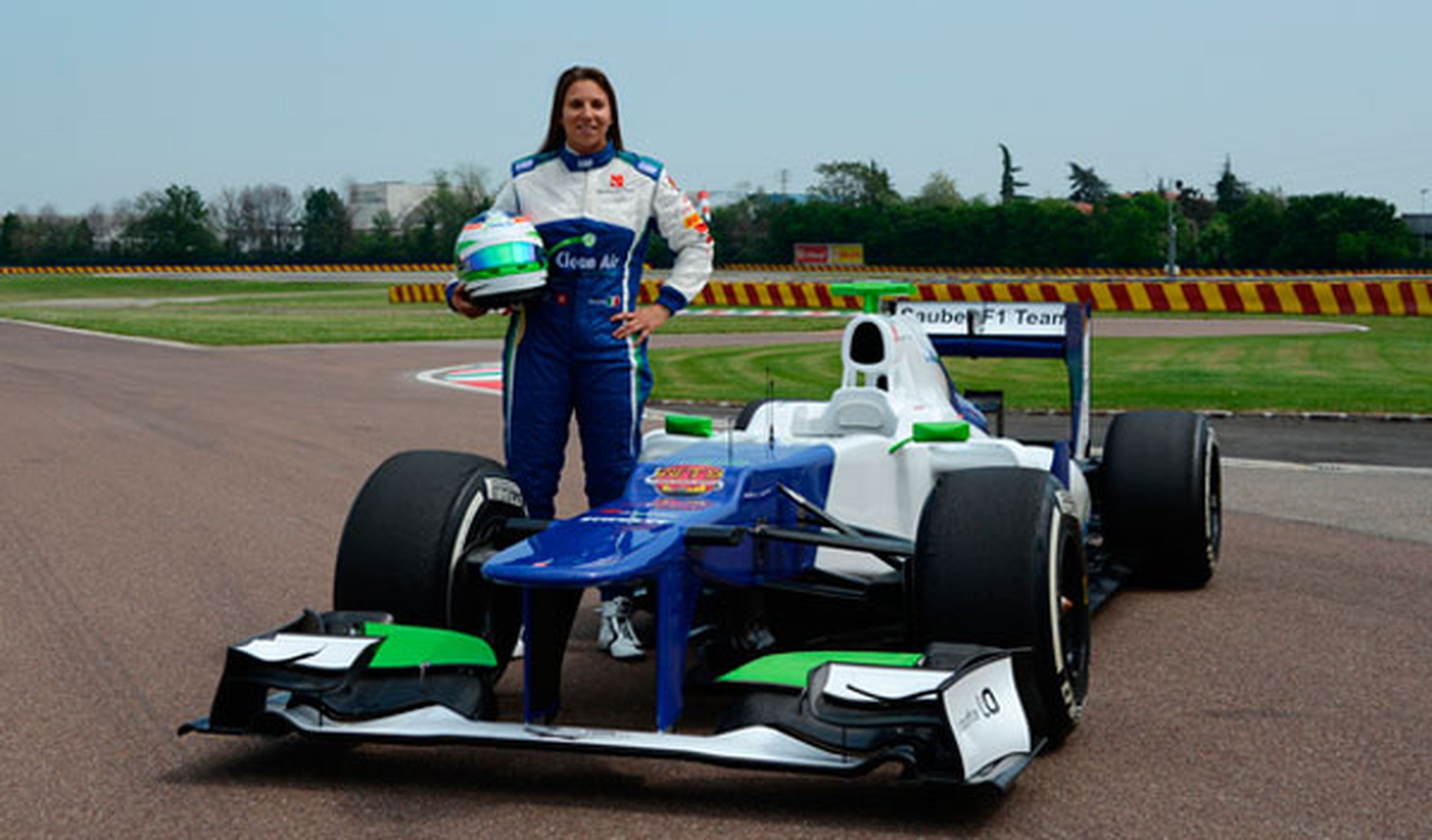 Simona de Silvestro completa su primer tests con Sauber