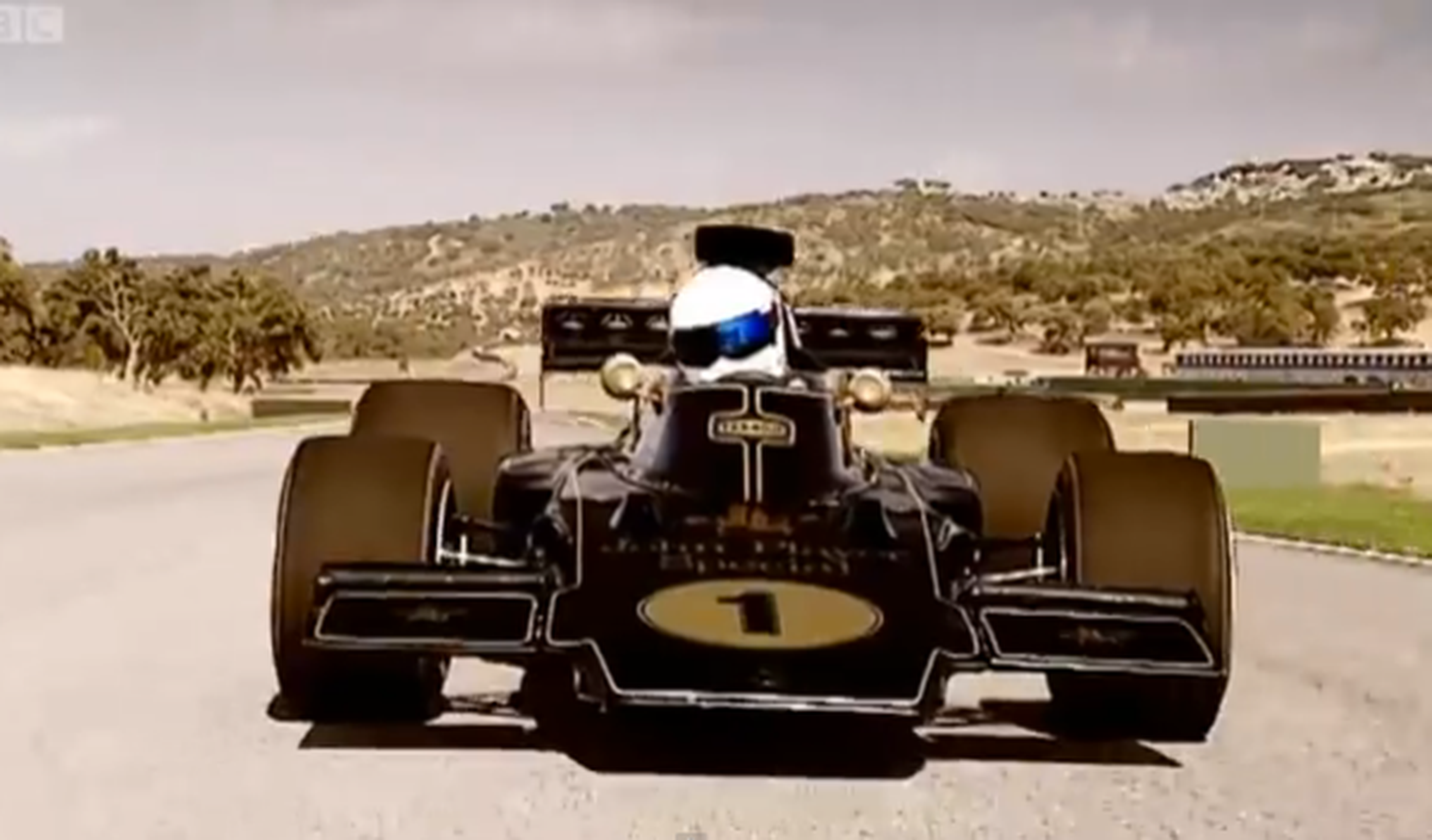 'Top Gear' prueba el Lotus de Fittipaldi de 1972 (vídeo)