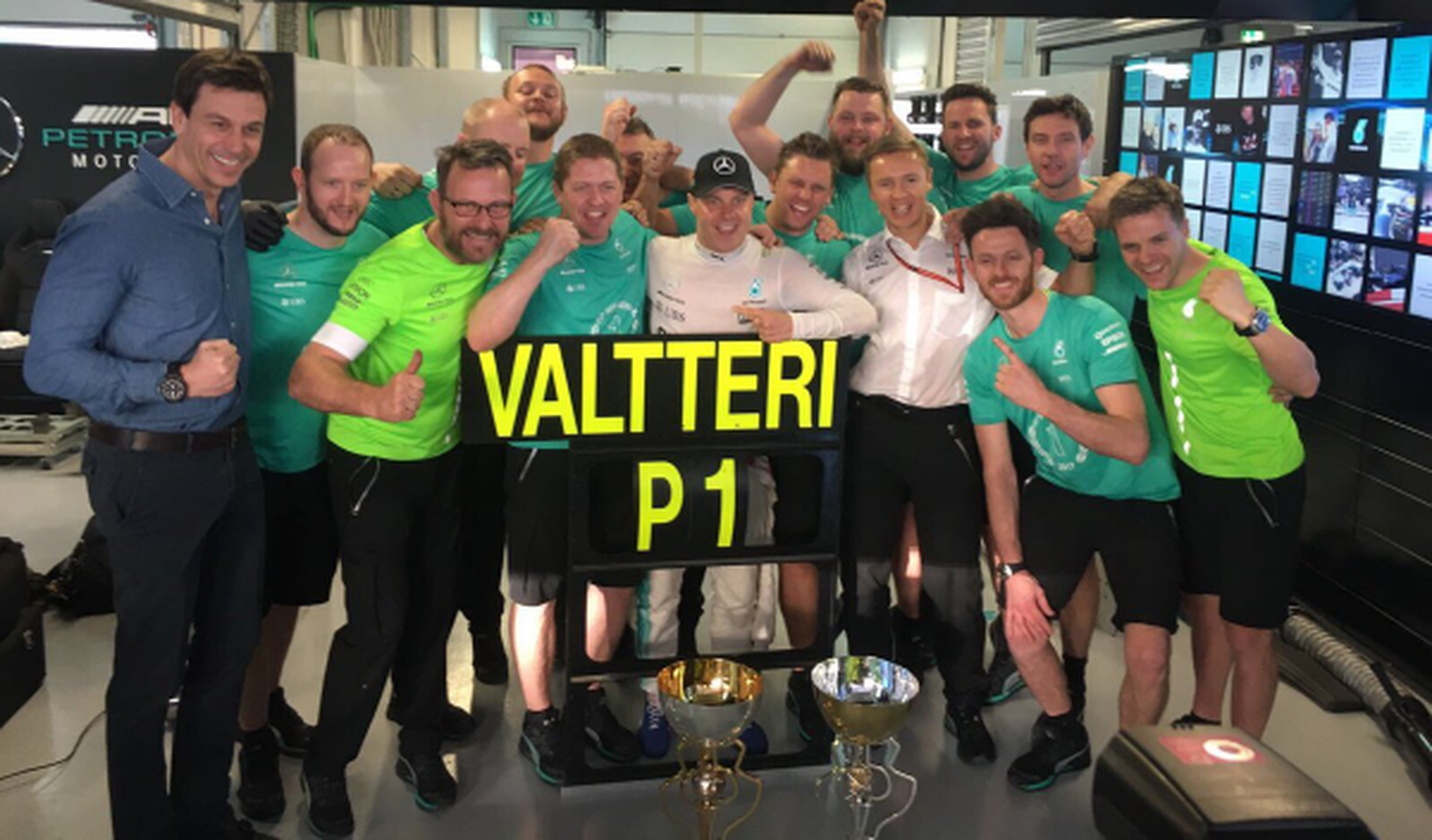 Valtteri Bottas: “apretaré para luchar por el título”