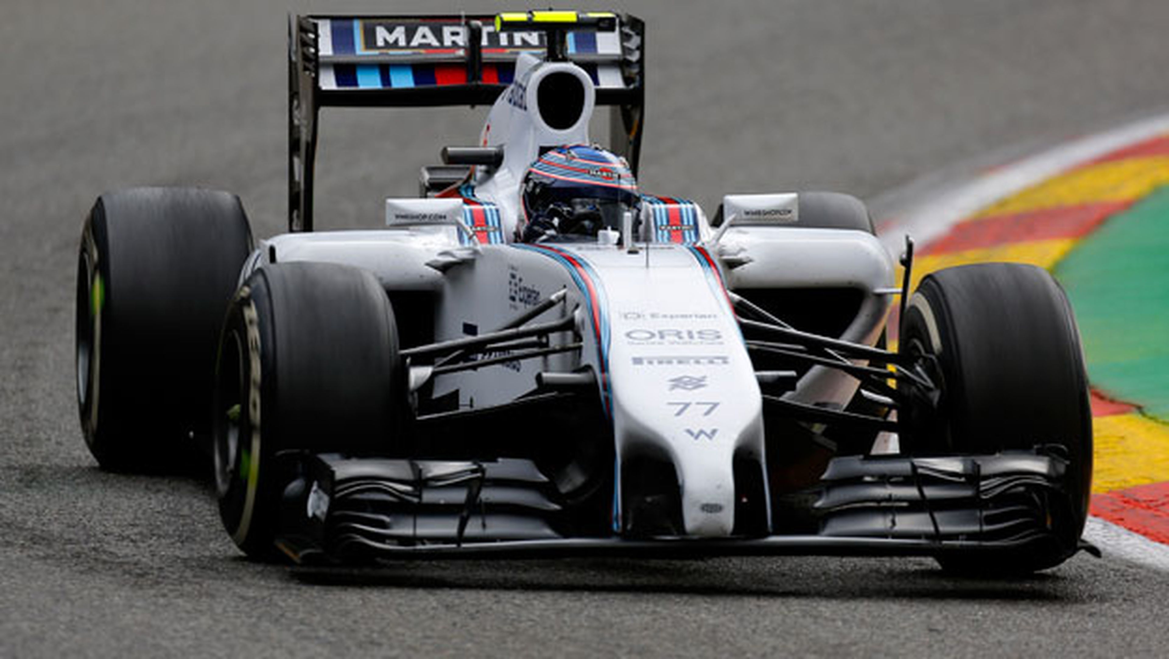 Valtteri Bottas con Williams en el GP Bélgica 2014 de Fórmula 1