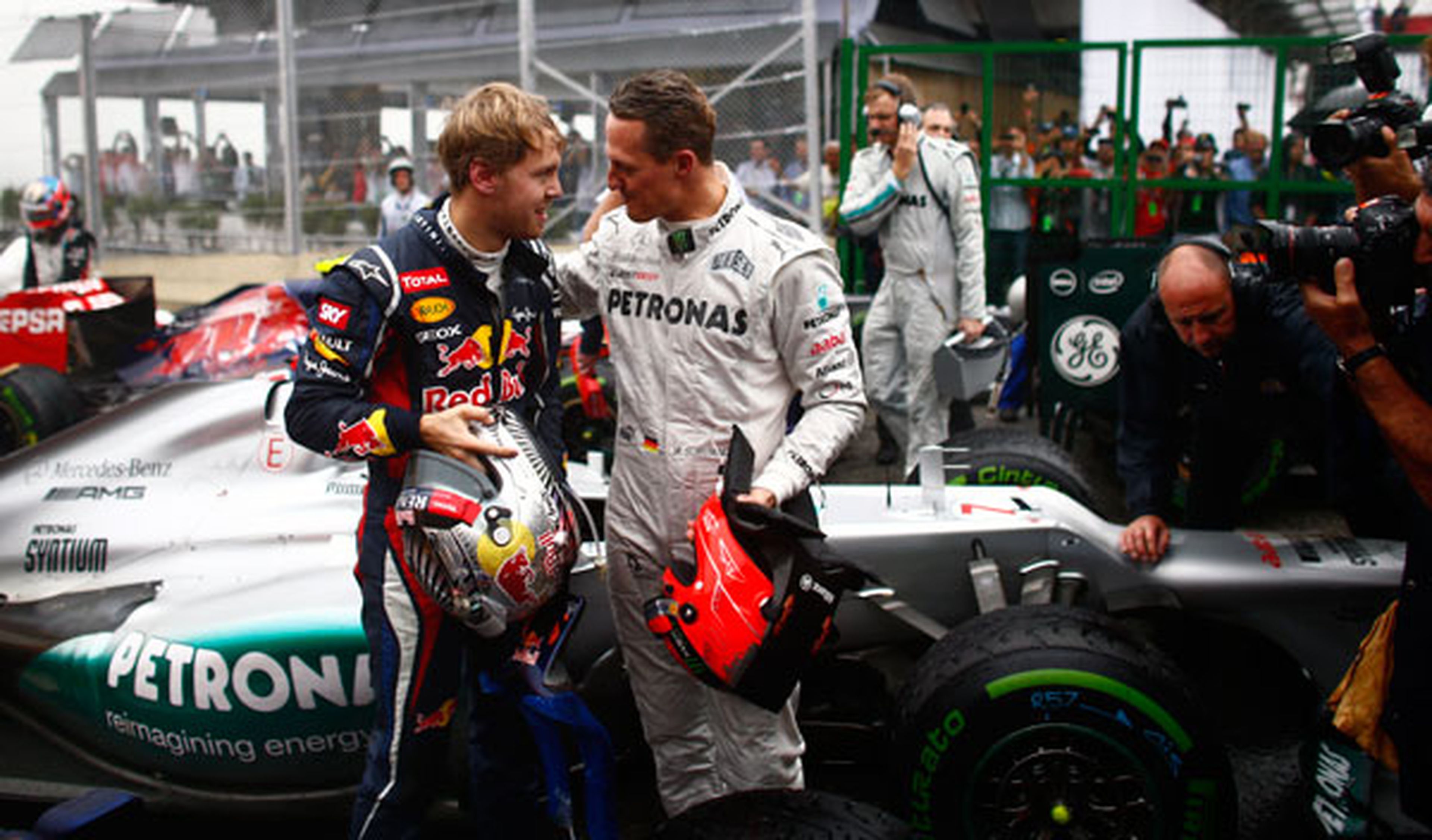 Vettel sobre el accidente de Schumacher: "Estoy en shock"