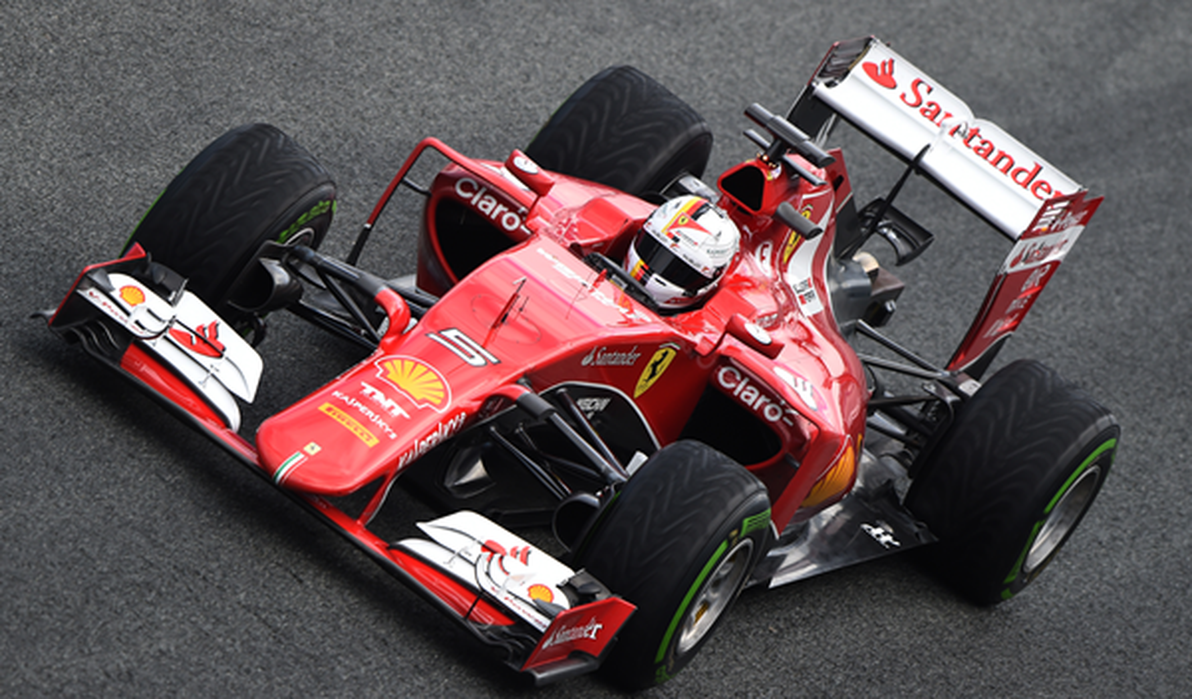 Vettel repite liderato en el segundo día de test de Jerez