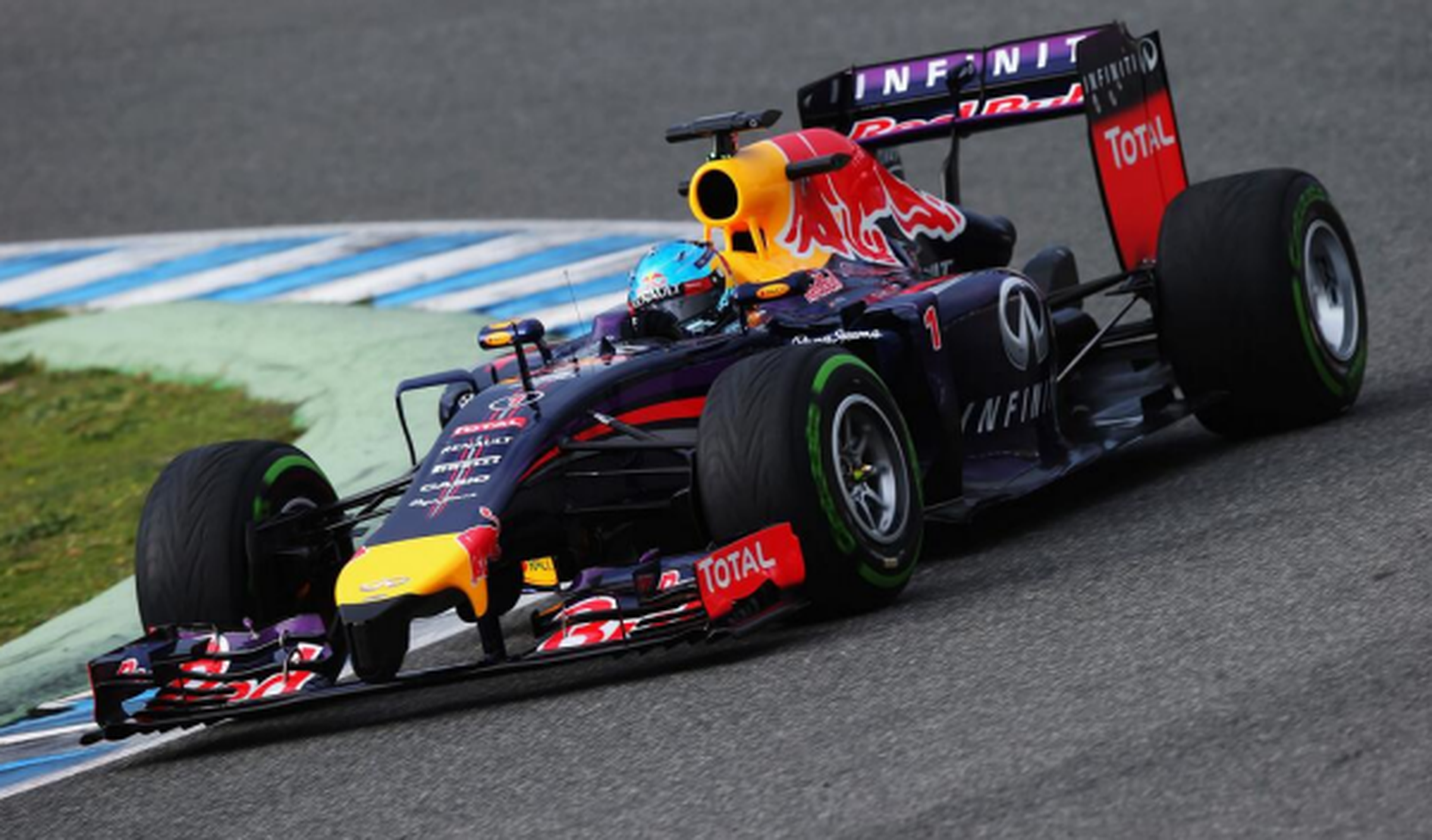 Vettel en los tests de F1 Jerez 2014