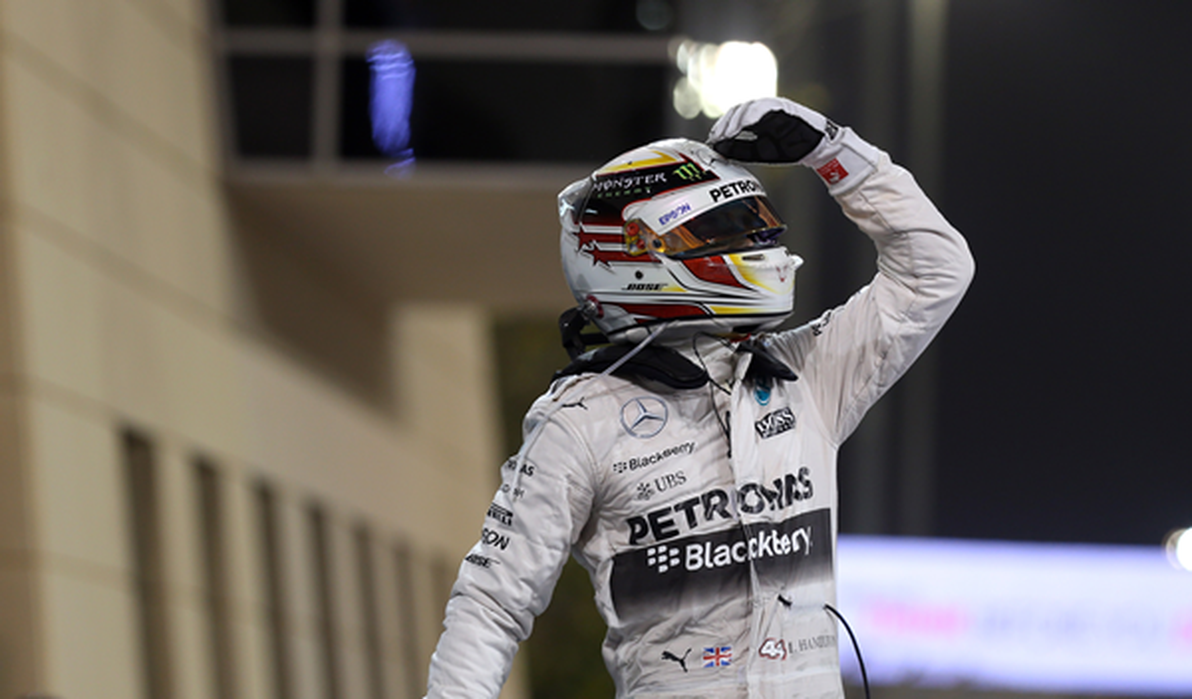 Victoria de Lewis Hamilton en el GP de Bahréin